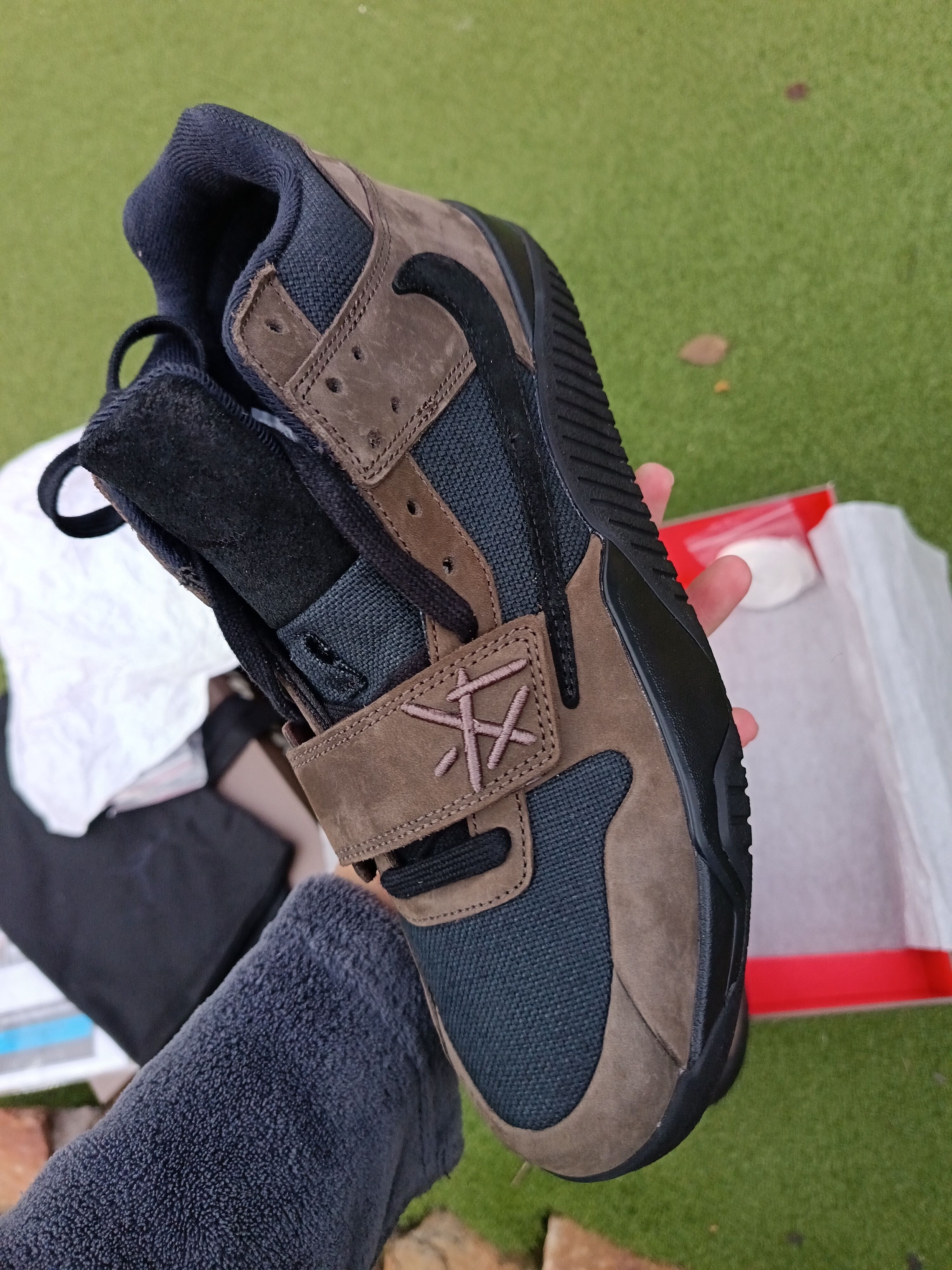 True Religion Nike Travis Scott Jumpman jack mocha Size US 10 / EU 43 - 9 Thumbnail