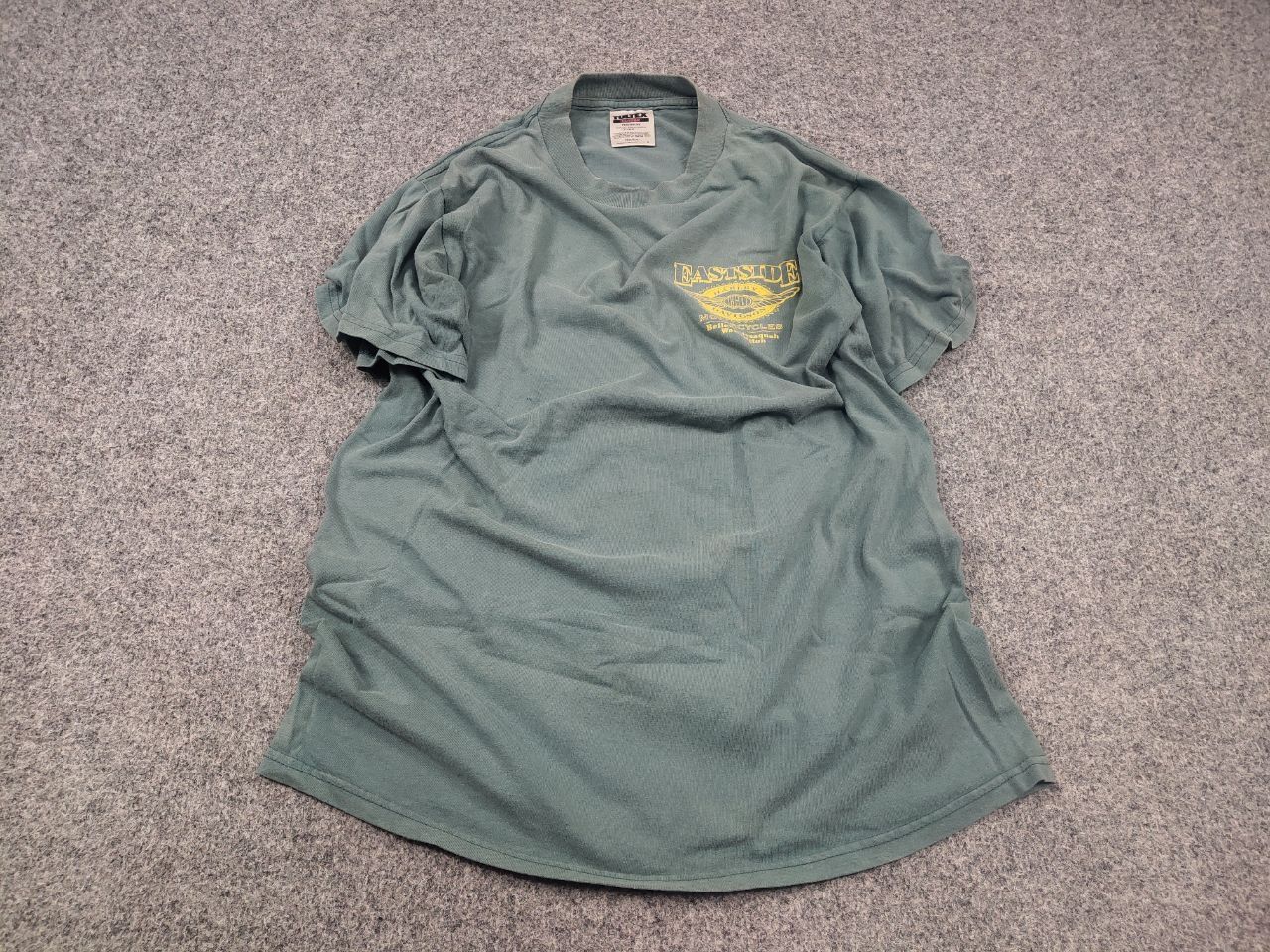 Harley Davidson Vintage 90s Harley Davidson Tultex Fastside Logo T Shirt Tee Size US M / EU 48-50 / 2 - 2 Thumbnail