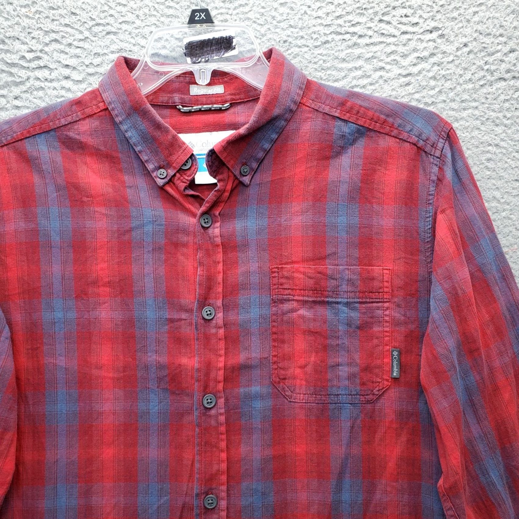 Vintage Columbia Mens Shirt Multi Plaid Button-Down Collared Casual Regular Fit XS? Size US M / EU 48-50 / 2 - 3 Thumbnail