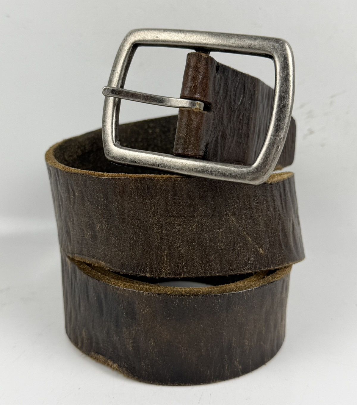 Japanese Brand genuine leather belt tc43 Size ONE SIZE - 1 Thumbnail