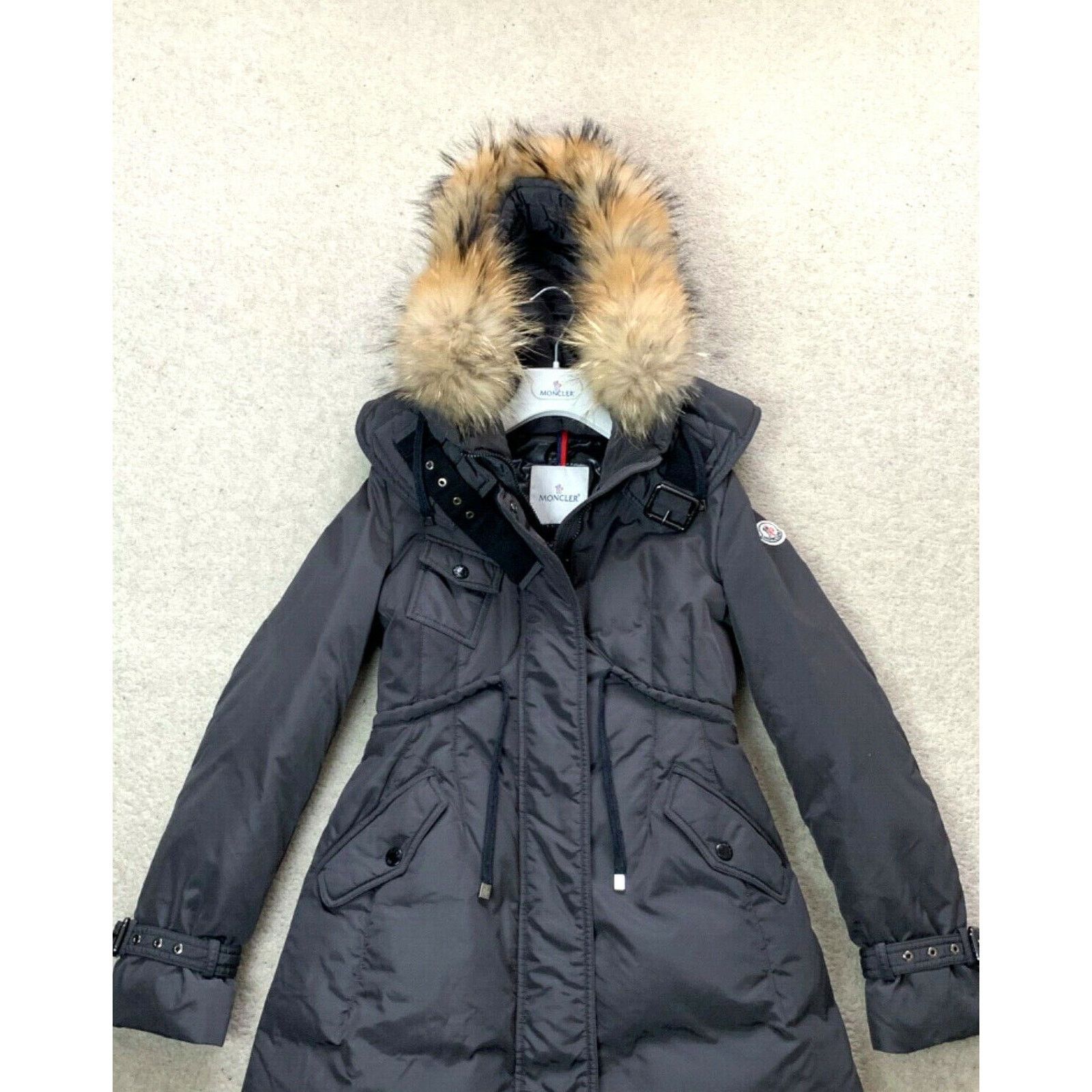 Moncler Women's MONCLER PHALANGERE Down Jacket Coat Parka Size 0 XS Size XS / US 0-2 / IT 36-38 - 6 Thumbnail