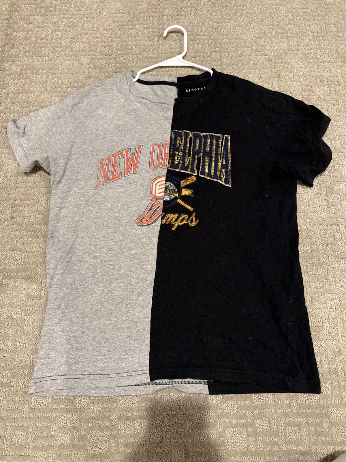 Aeropostale Vintage Aéropostale Split Baseball Tee Size US M / EU 48-50 / 2 - 1 Thumbnail