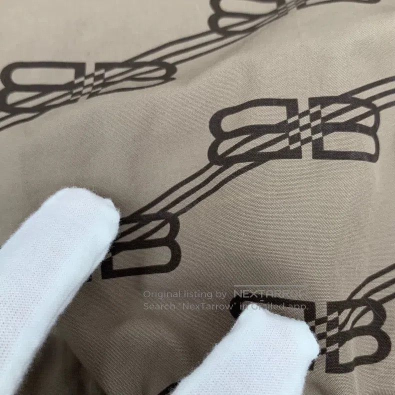 Balenciaga Balenciaga Caramel Logo All-Over Printed Cotton Stand Coll Size US XS / EU 42 / 0 - 9 Thumbnail