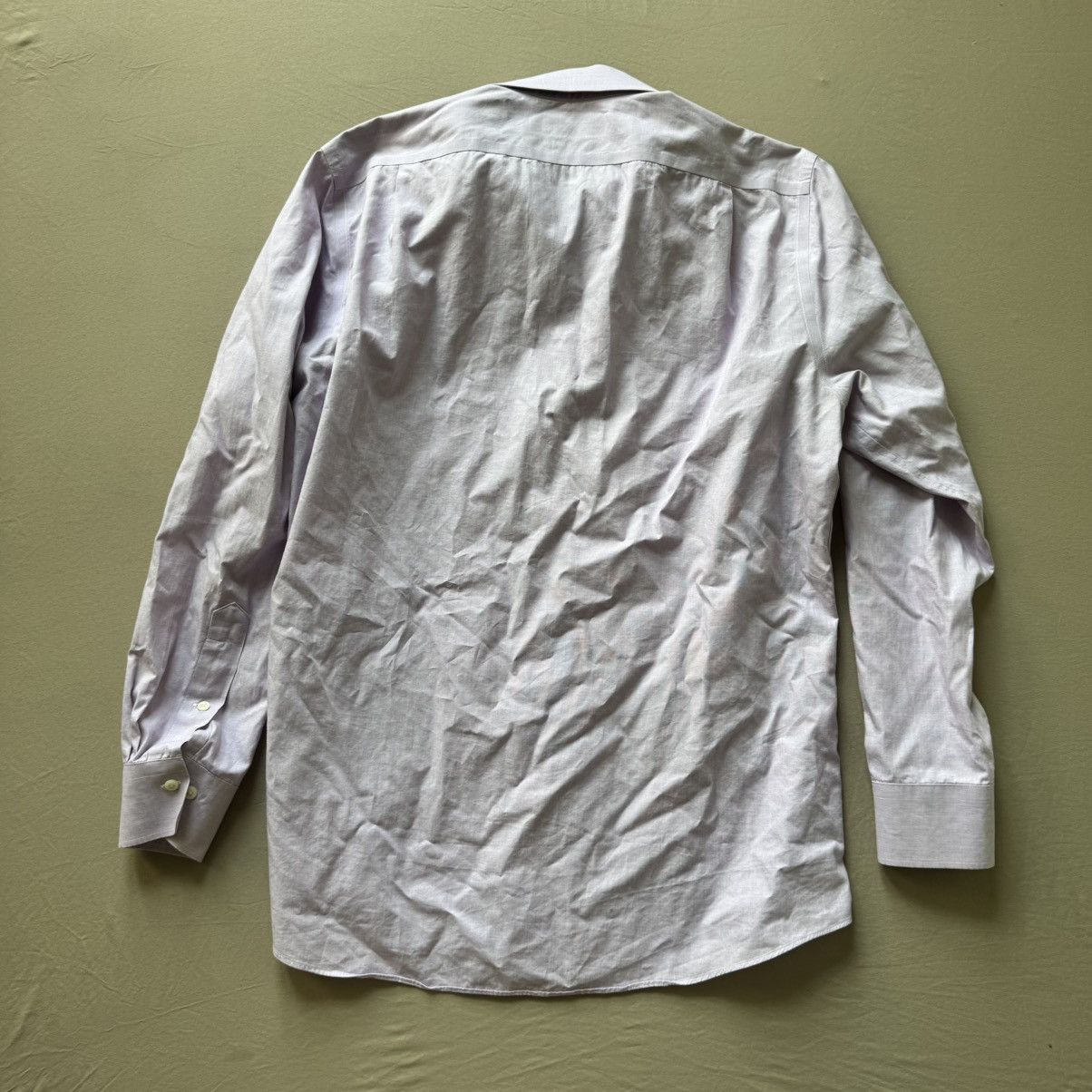 Designer × Lauren Ralph Lauren × Ralph Lauren Ralph Lauren Slim-Fit Non-Iron Dress Shirt Size US M / EU 48-50 / 2 - 2 Thumbnail