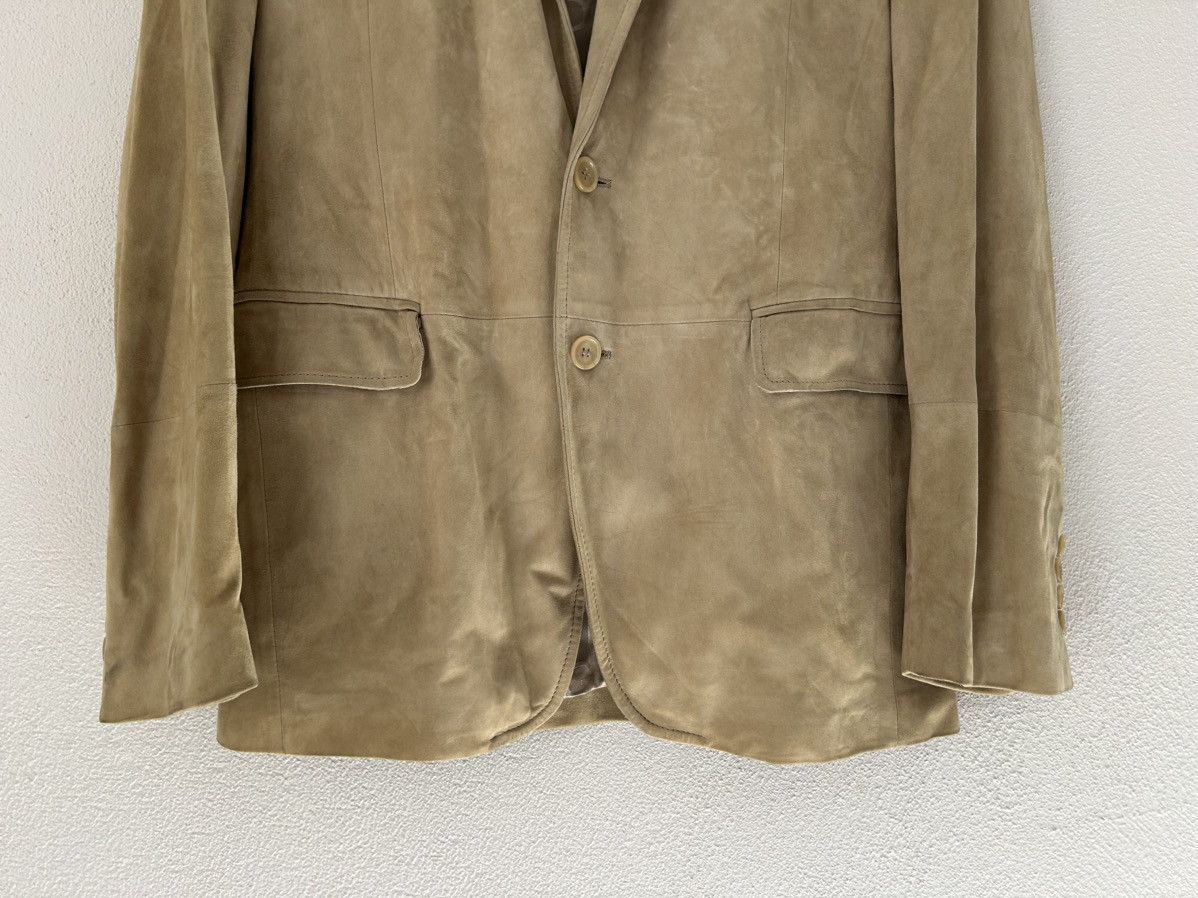 Dolce & Gabbana Dolce & Gabbana Beige Suede Blazer, Size 52 Size US L / EU 52-54 / 3 - 4 Thumbnail