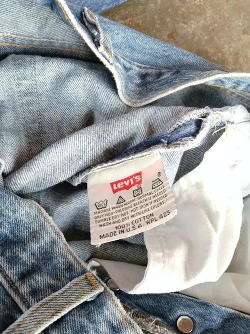 Levi's 90s Vintage Levis 501 Made In USA Distressed Jeans 38x30 Size US 38 / EU 54 - 9 Thumbnail