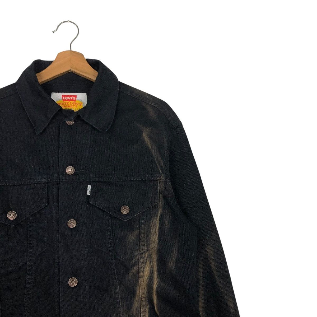 Levi's 🔥VINTAGE BIKER JACKET LEVI’S SUN FADED DESIGN VERY RARE Size US M / EU 48-50 / 2 - 8 Thumbnail