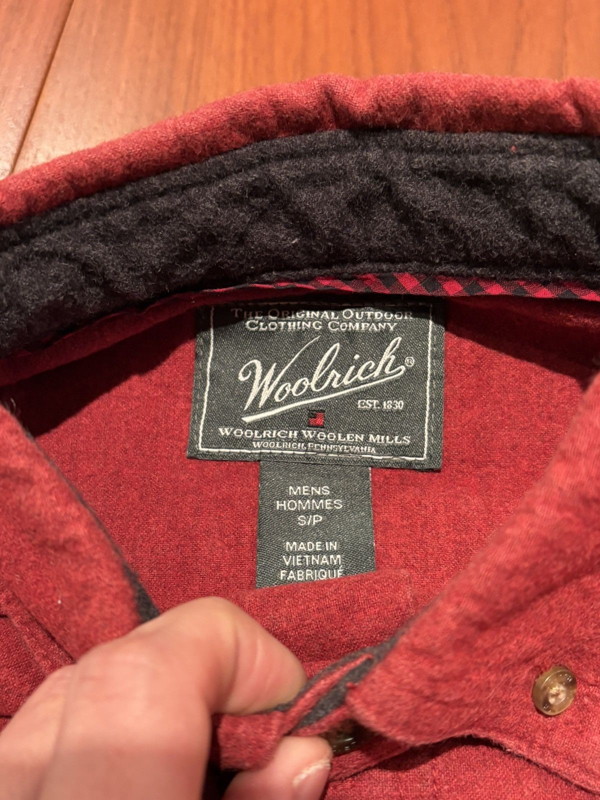 Woolrich Woolen Mills Woolrich Flannel workshirt small Size US S / EU 44-46 / 1 - 4 Thumbnail