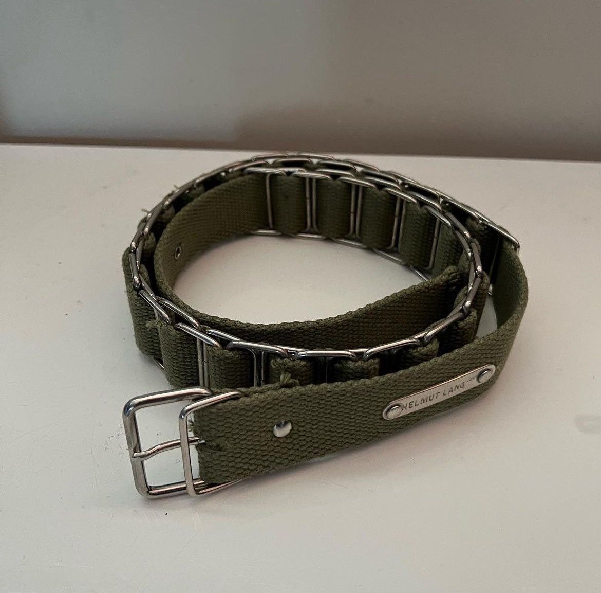 Helmut Lang Helmut Lang 98' Chain Belt | Grailed