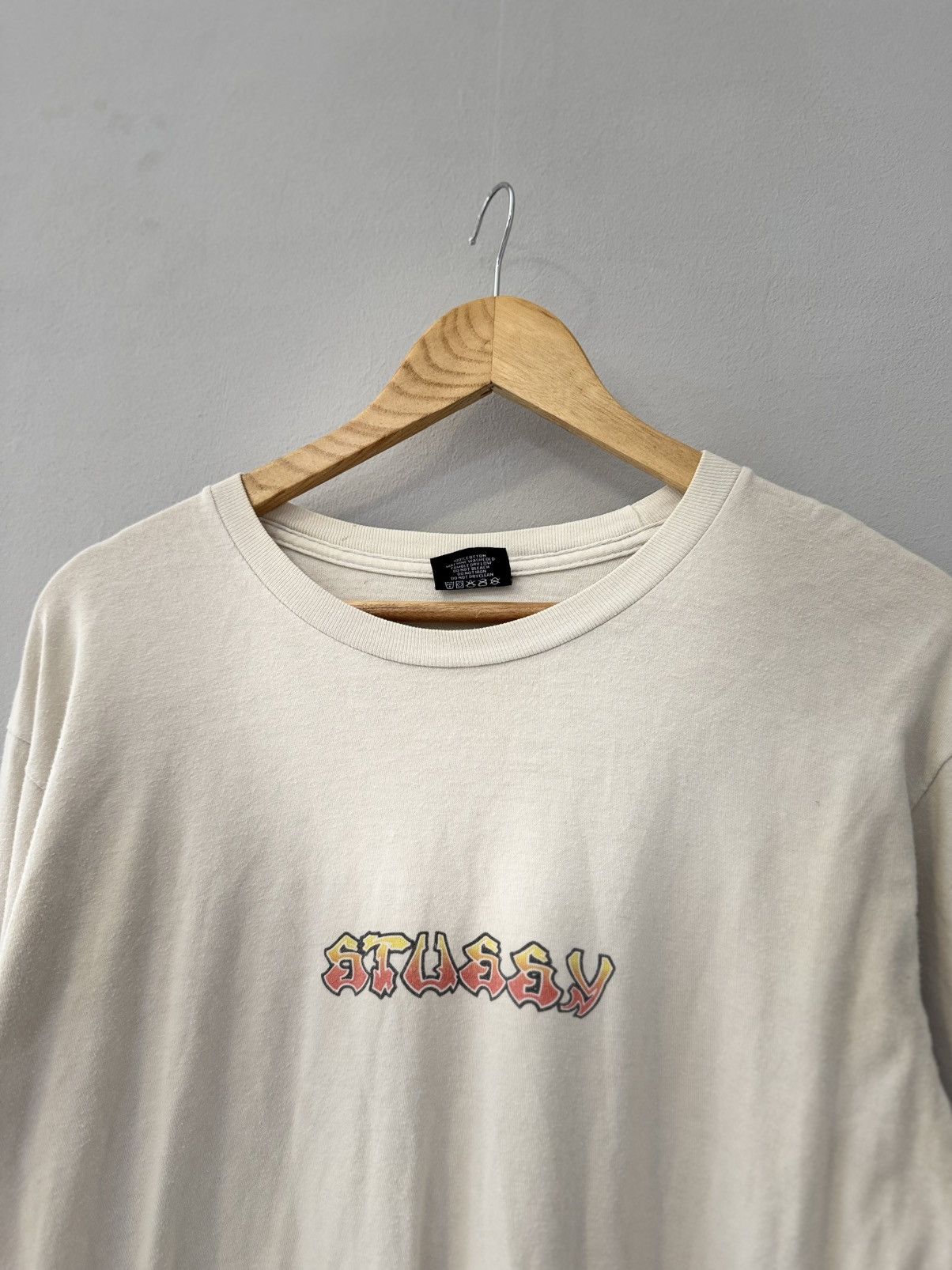 Stussy Stussy High Power Squad Long Sleeve T-Shirt Size Small White Size US M / EU 48-50 / 2 - 3 Thumbnail