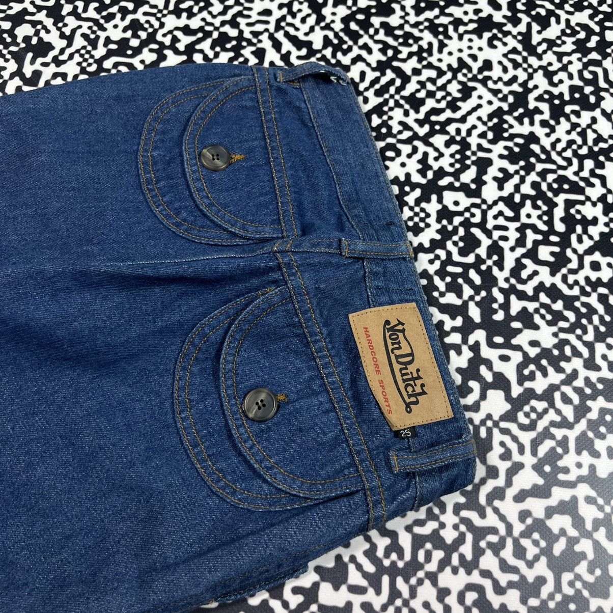 Von Dutch Vintage Y2K Von Dutch Retro Sexy Flared Jeans 90s Style Size 25" / US 0 / IT 36 - 5 Thumbnail