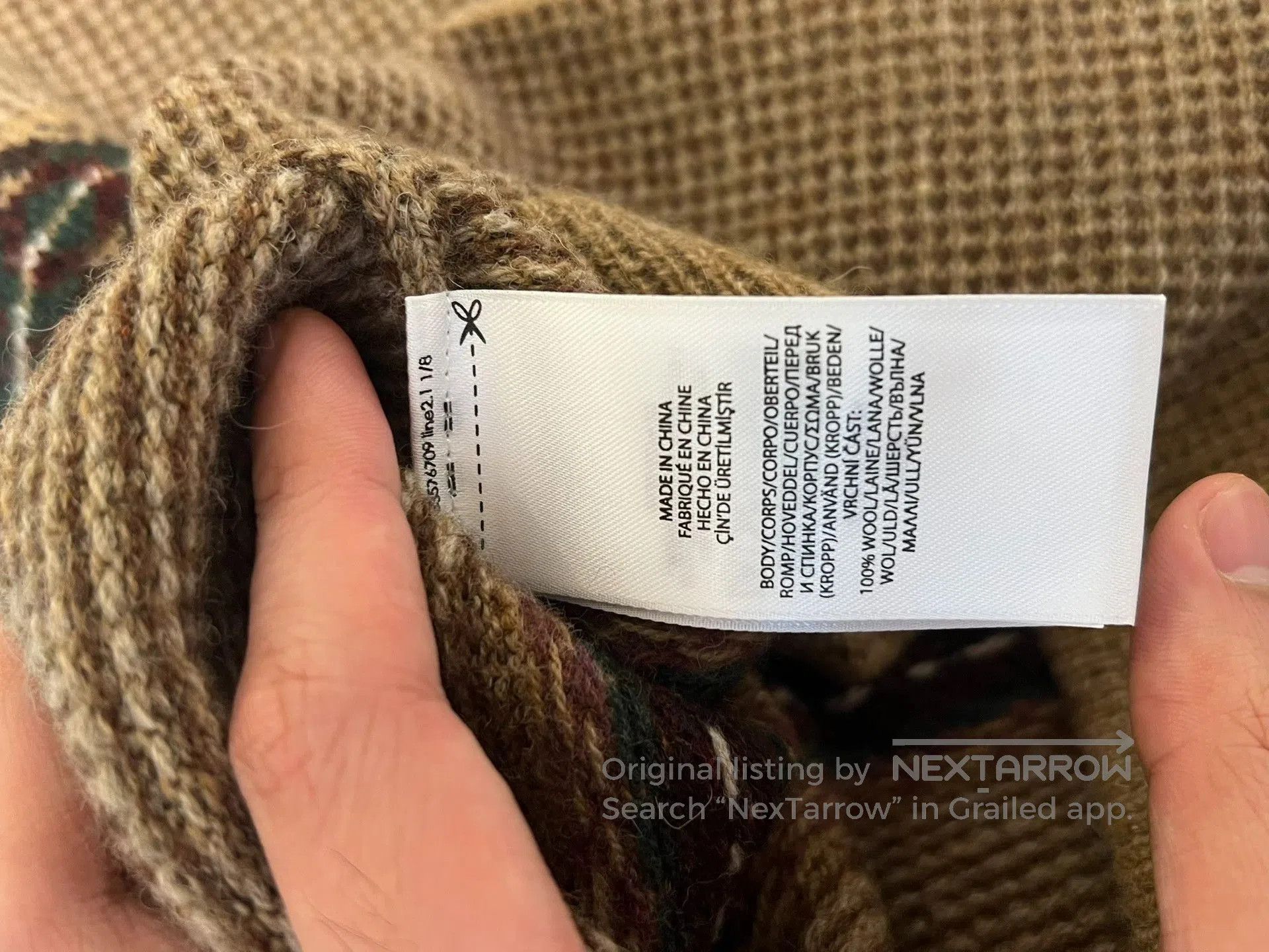 Polo Ralph Lauren Polo Ralph Lauren Vintage Fair Isle Wool Vest. Size US S / EU 44-46 / 1 - 5 Thumbnail