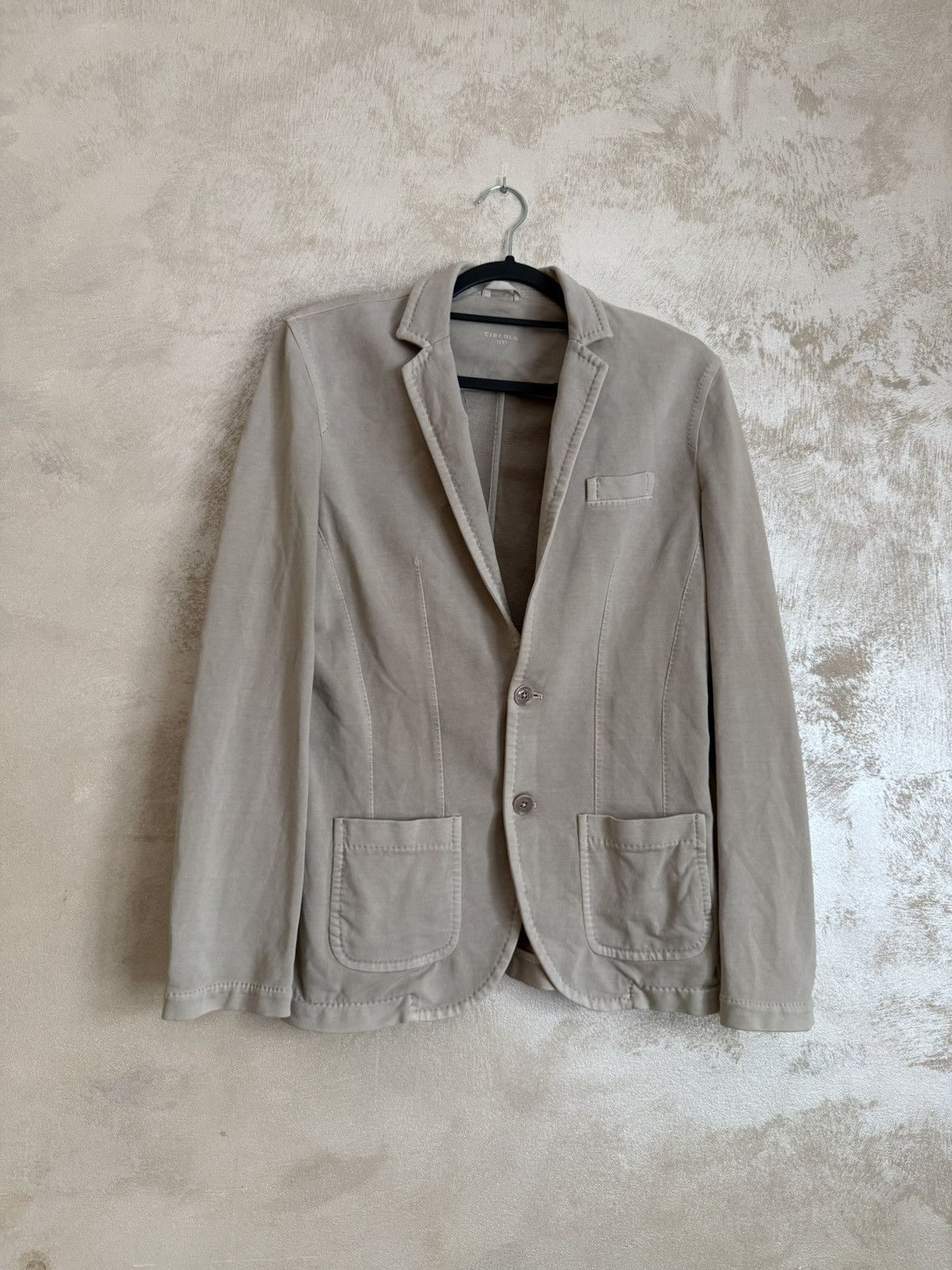 Circolo 1901 Circolo 1901 Womens Cotton Blazer Jacket Size 46 Size L / US 10 / IT 46 - 1 Thumbnail