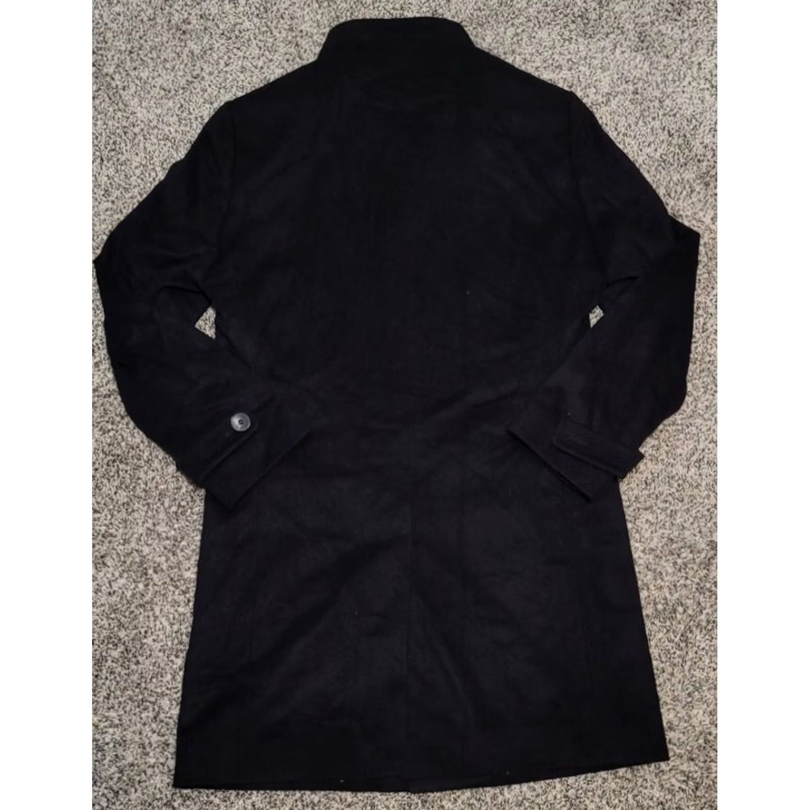 Hugo Boss Hugo Boss Black Peacoat M Lined Wool Blend Mens Turkey excellent shape Size US M / EU 48-50 / 2 - 2 Thumbnail