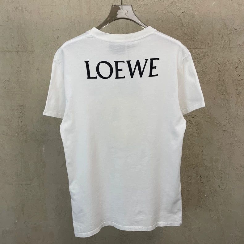 Other LOEWE White big smile logo short sleeve T-shirt Size XS / US 0-2 / IT 36-38 - 3 Thumbnail