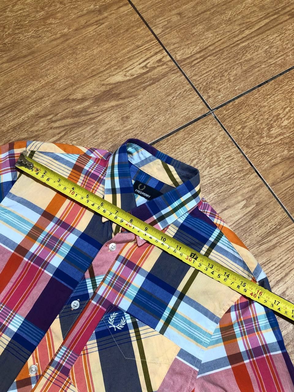 Fred Perry Vintage Fred Perry Custom Fit Button Up Shirt Size S Size US S / EU 44-46 / 1 - 8 Thumbnail