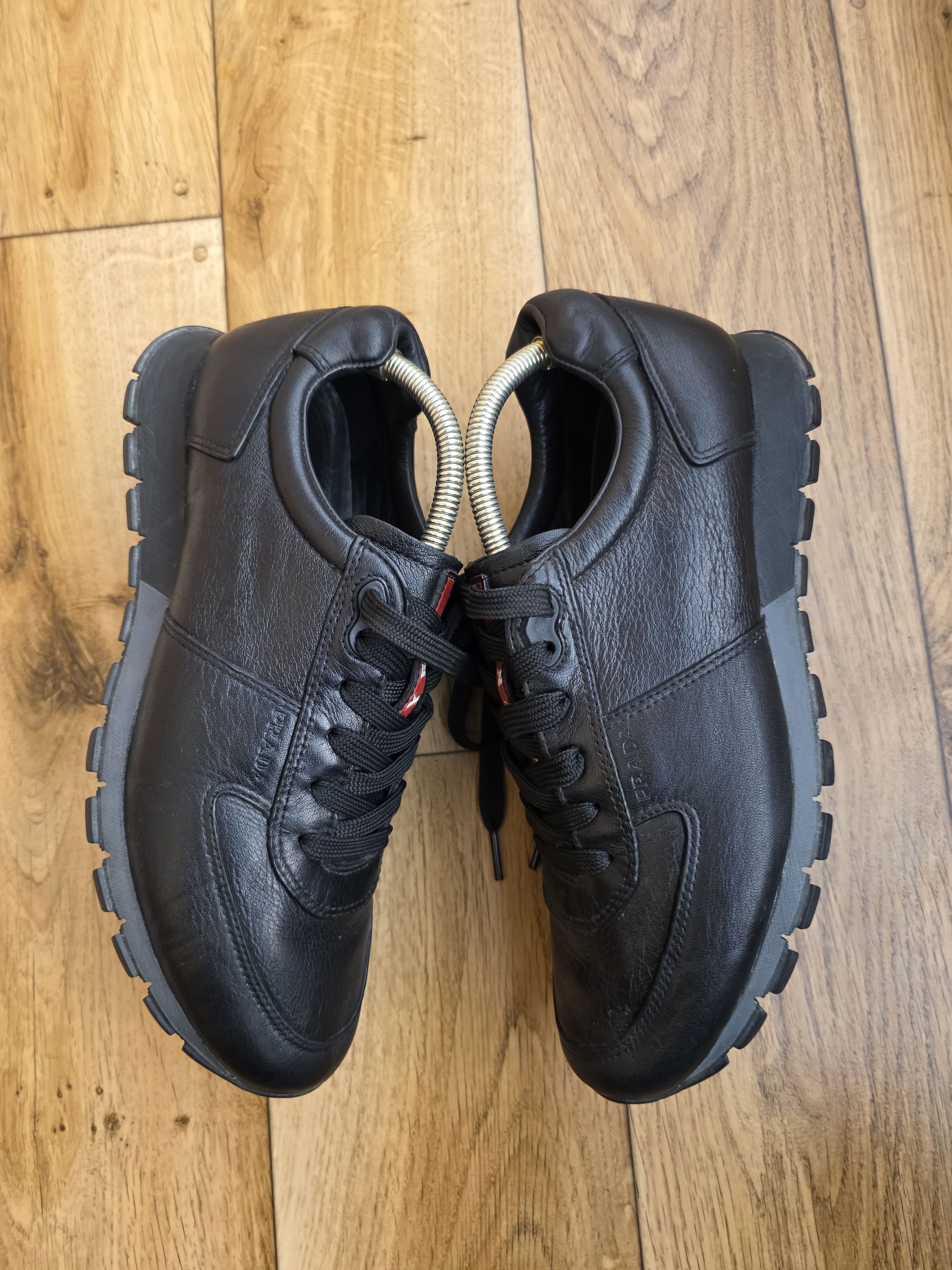 Prada Men Leather Sneakers