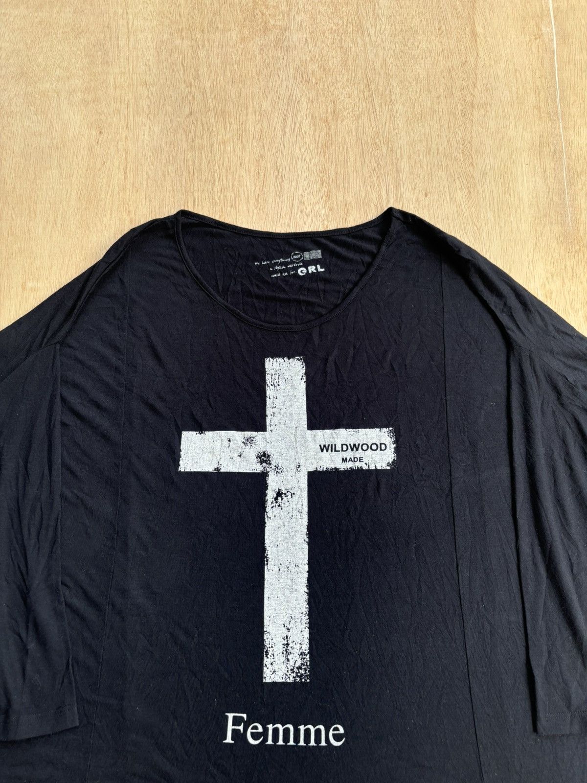 If Six Was Nine × Japanese Brand × Le Grande Bleu (L.G.B.) Y2k Wildwood Made Femme Lgb style Longsleeve Size ONE SIZE - 2 Thumbnail