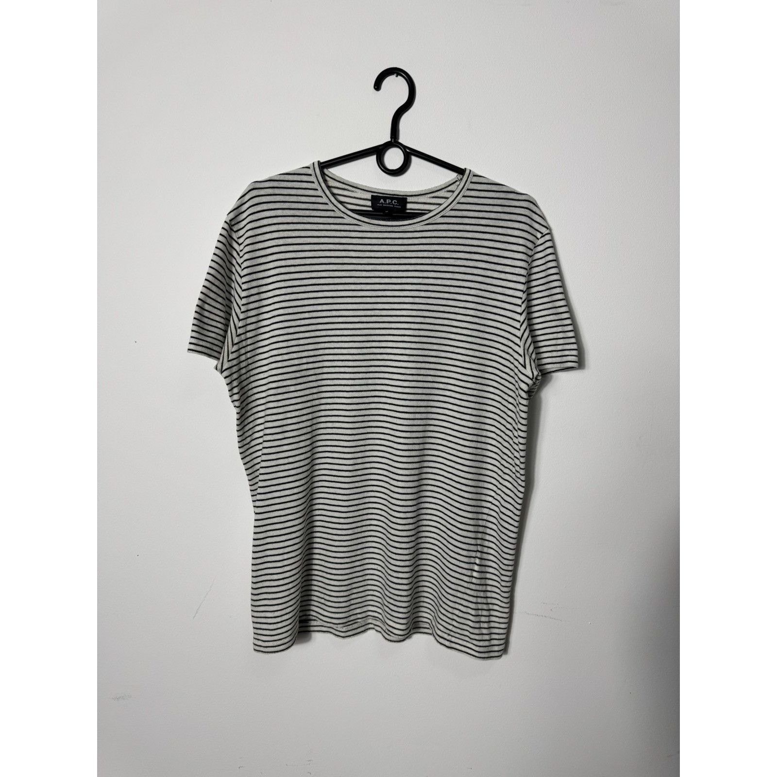 A.P.C. × Japanese Brand × Vintage 🔥 Vintage A.P.C Stripe Japanes Brand T-shirts Size US M / EU 48-50 / 2 - 1 Thumbnail