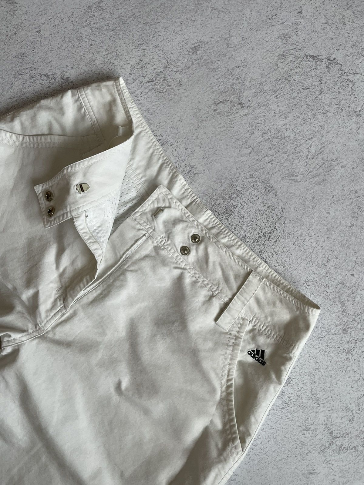 Vintage Adidas vintage 00’s White Classic Pants Size L XL Size US 36 / EU 52 - 3 Thumbnail