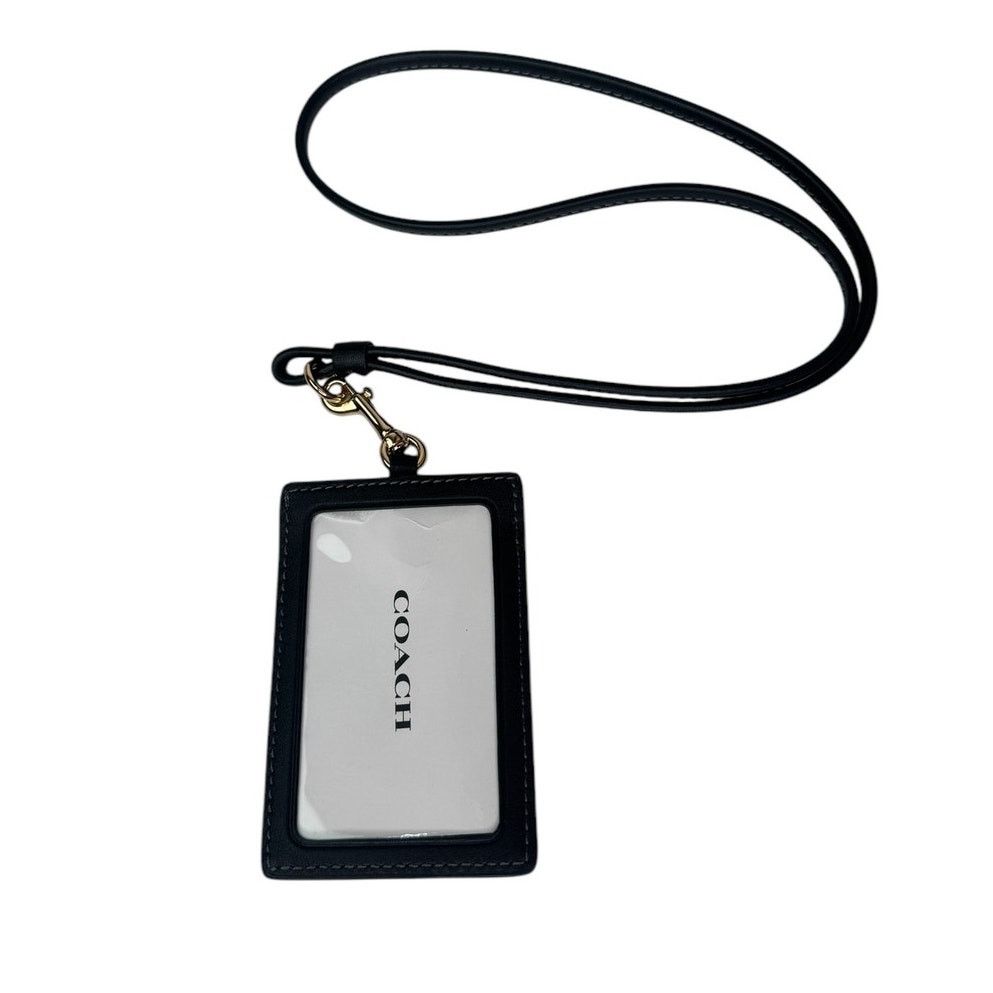 Coach Coach Black Lanyard ID Holder Size ONE SIZE - 2 Thumbnail