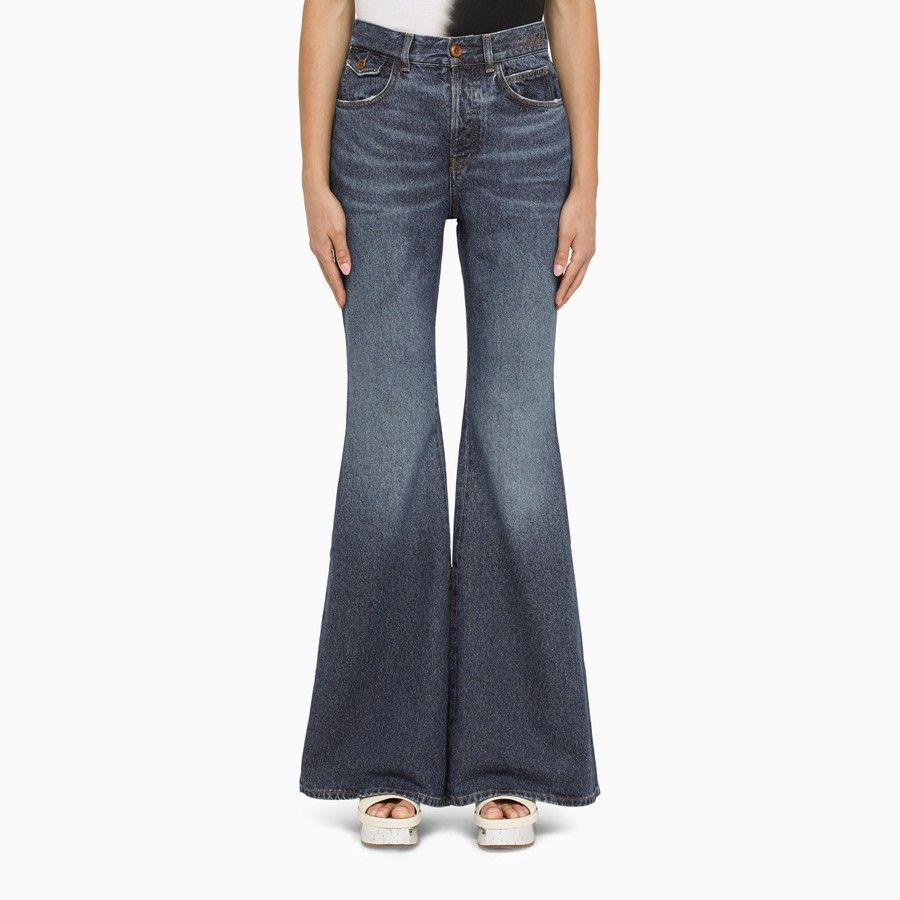 image of Chloe O1D2Blof01223 Jeans In Blue, Women's (Size 28)
