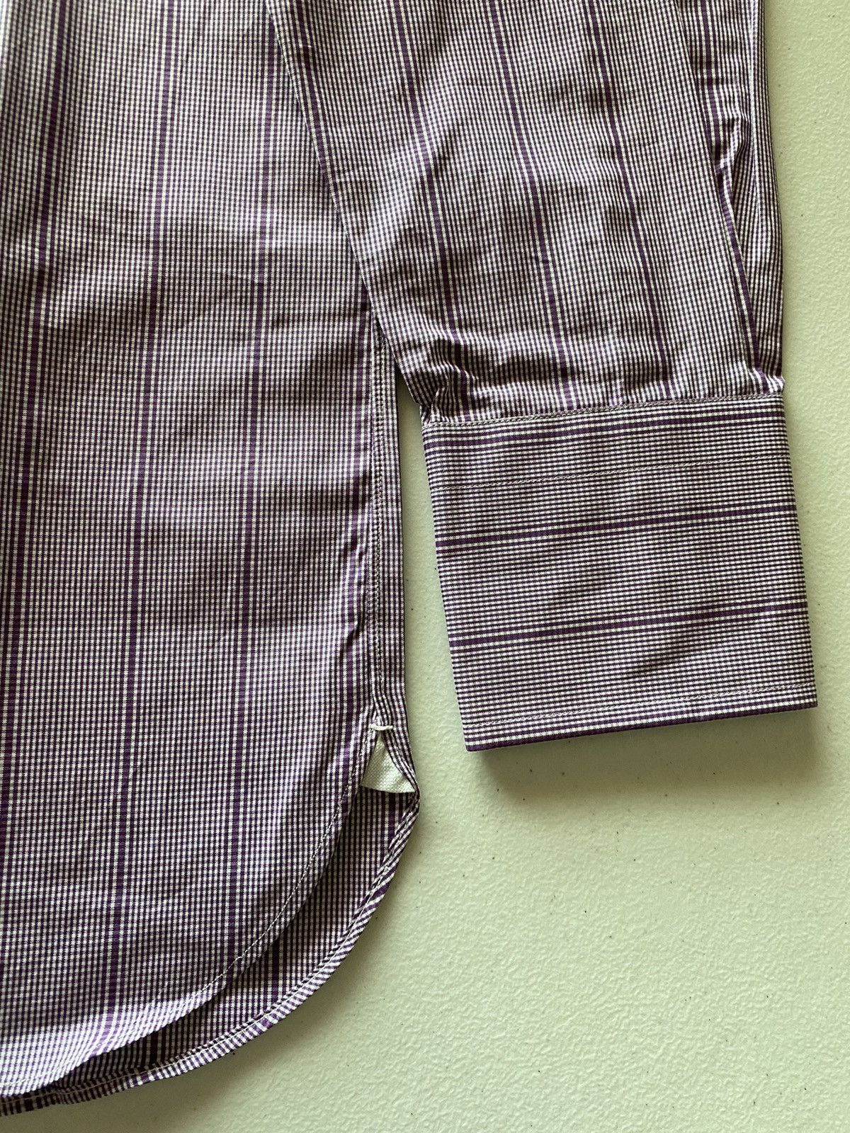 Tom Ford Tom Ford 🇮🇹 purple spread collar shirt 15.75 40e NEW Size US M / EU 48-50 / 2 - 3 Thumbnail