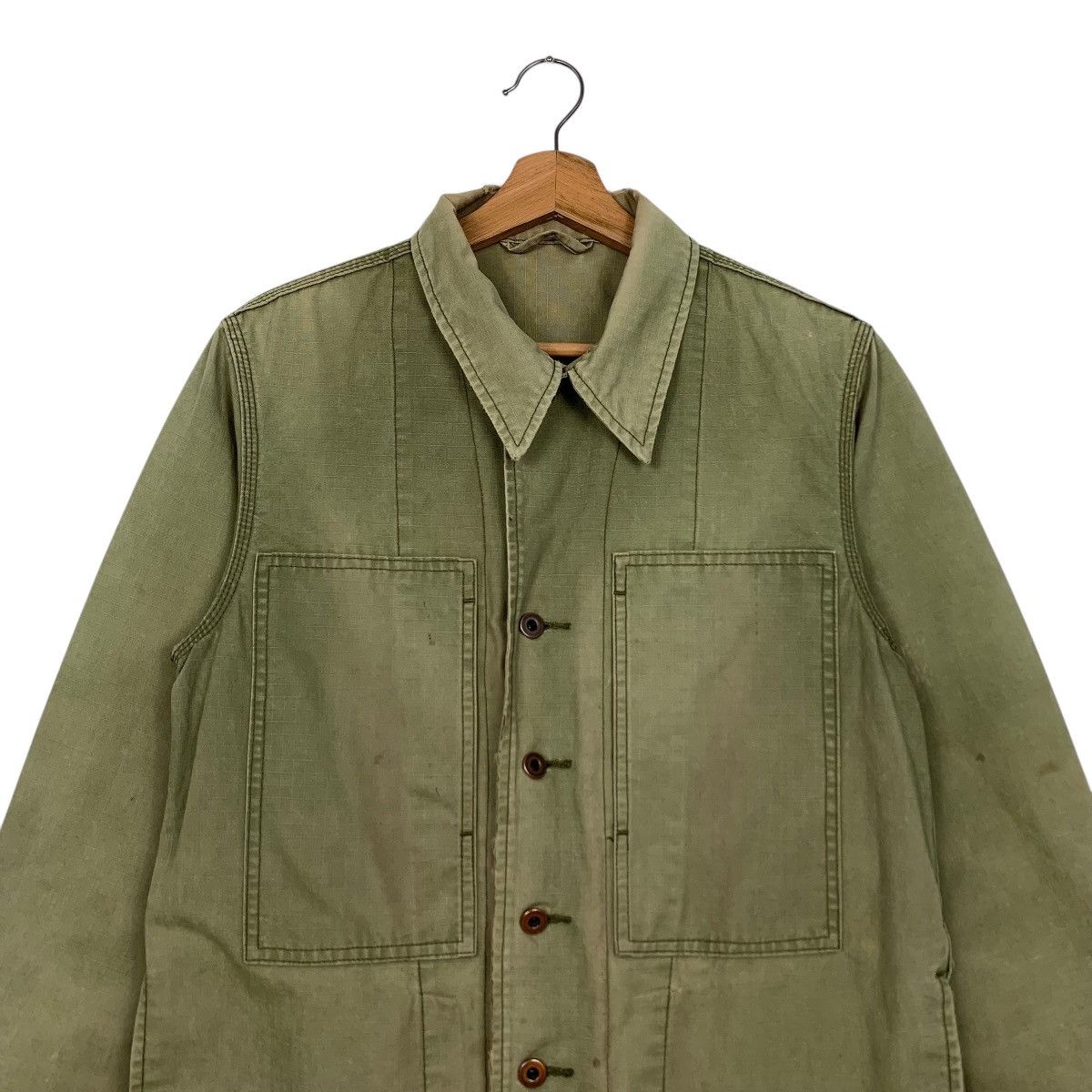 Vintage ☀️Rare Vintage military style jacket Size US S / EU 44-46 / 1 - 4 Thumbnail