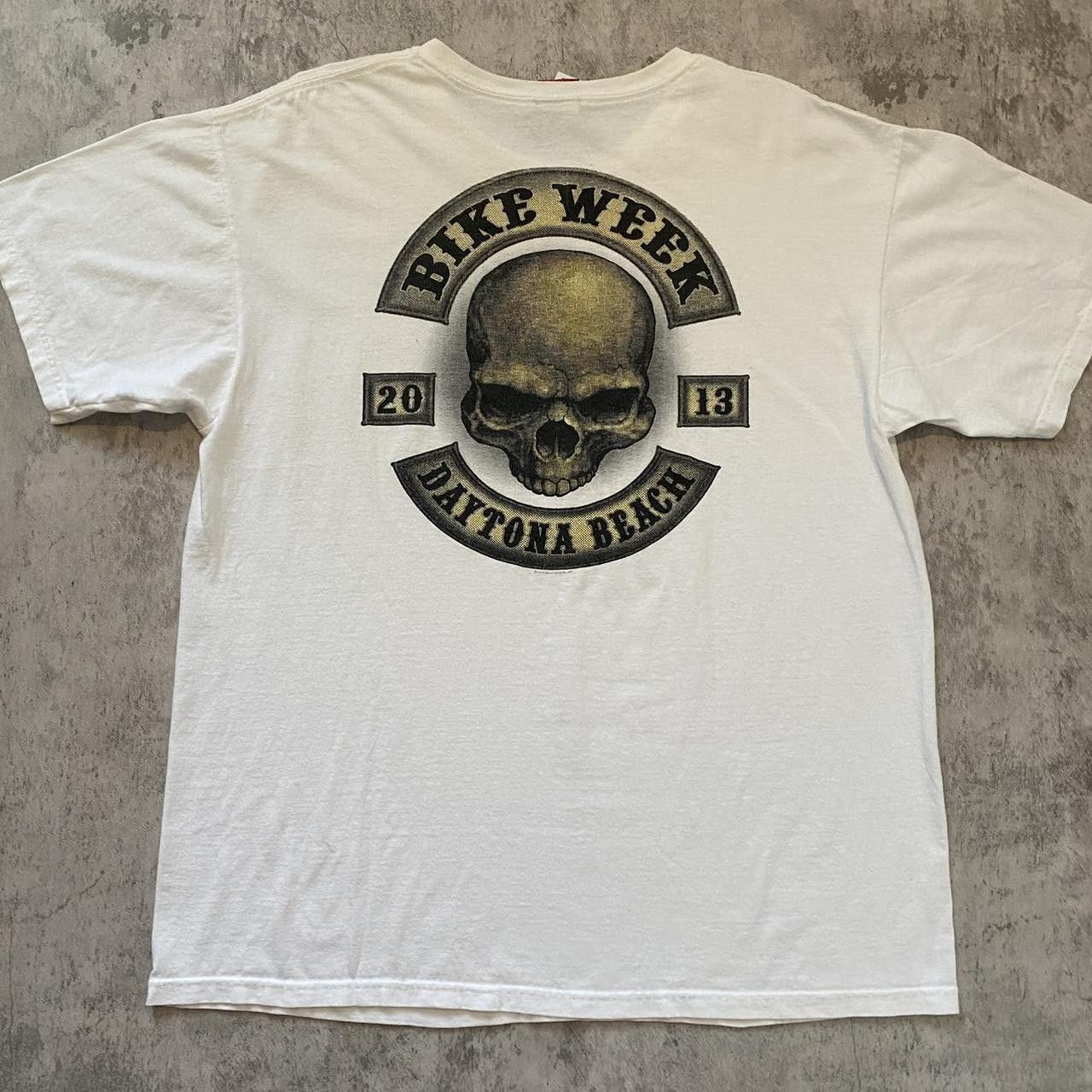 Other White Daytona Beach Bike Week 2013 tee Size US XL / EU 56 / 4 - 1 Thumbnail