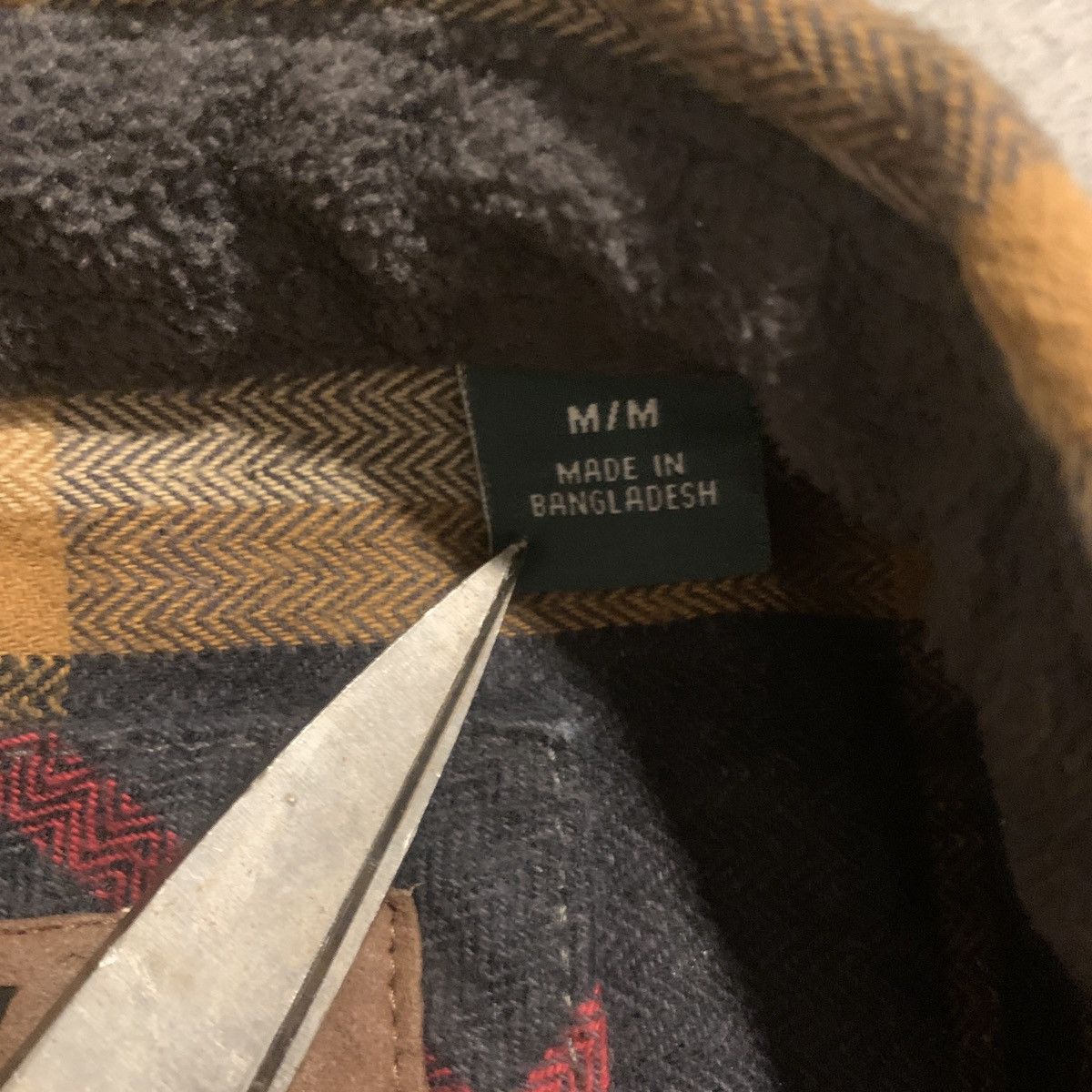 Orvis Orvis Mens Heavyweight Plaid Flannel Shirt Medium Cotton Size US M / EU 48-50 / 2 - 11 Thumbnail