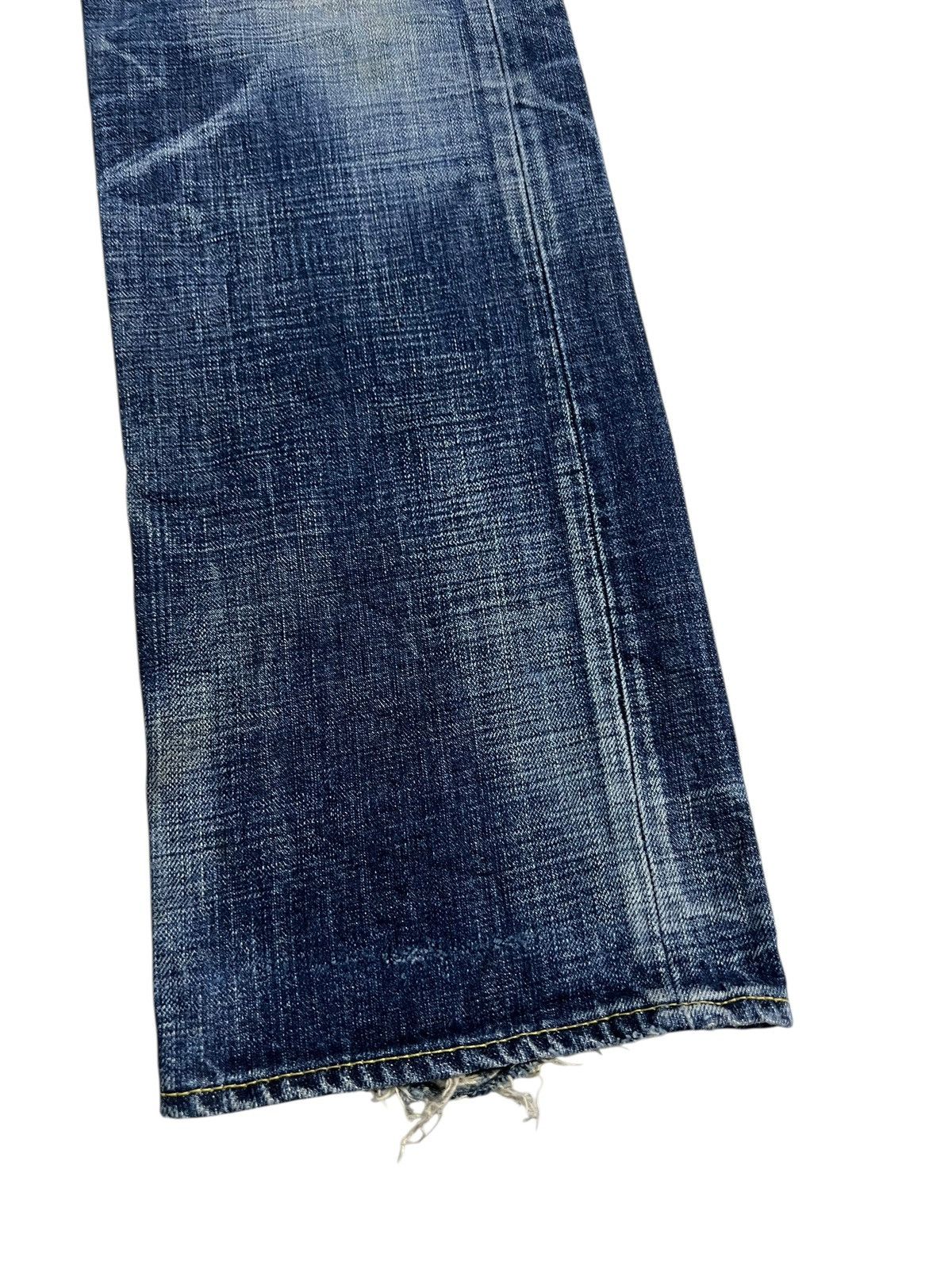 Japanese Brand Vintage Eternal Patchwork Distress Claw Jean Japan Size US 34 / EU 50 - 5 Thumbnail