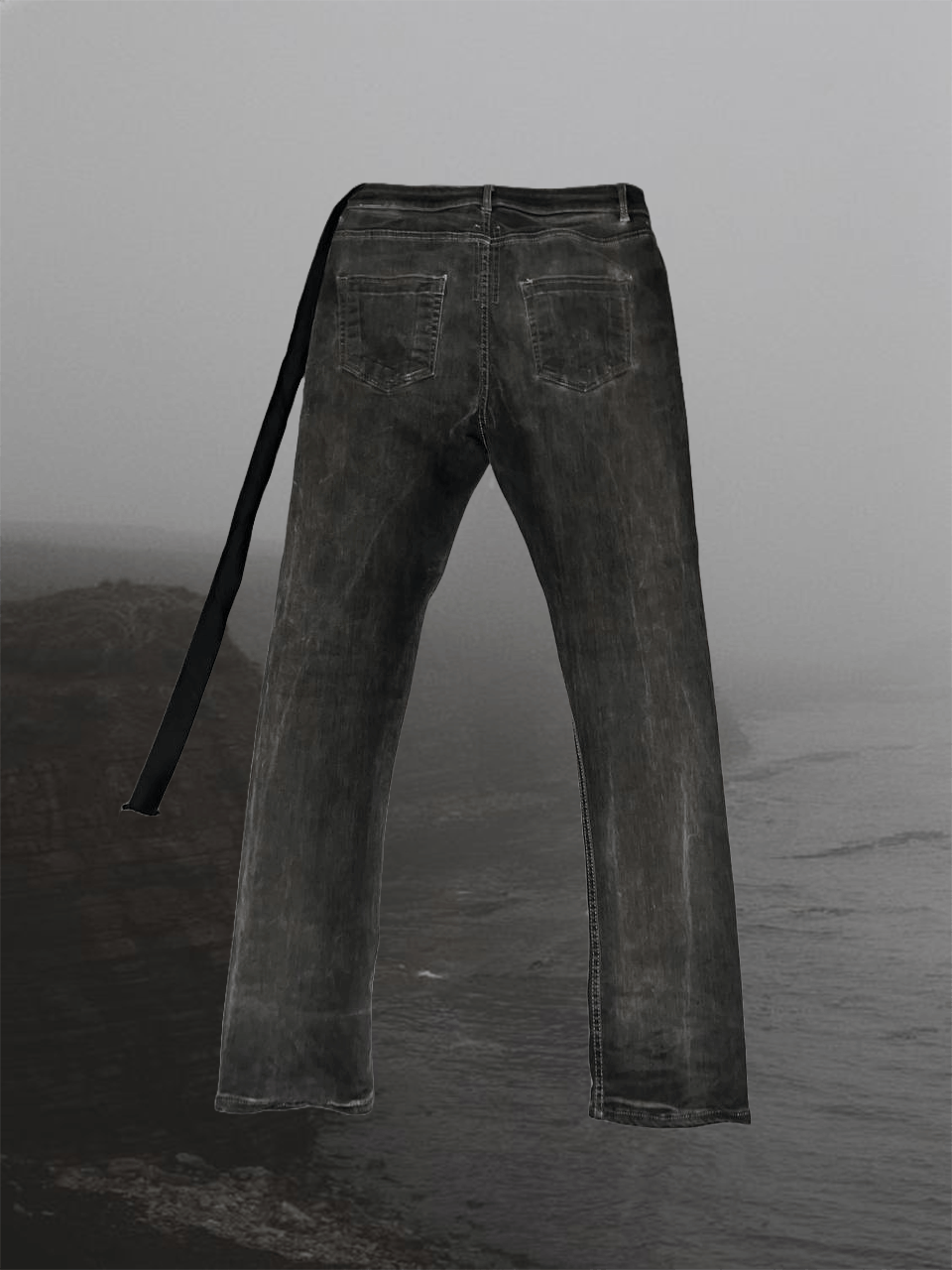 Rick Owens × Rick Owens Drkshdw rick owens pentagramma detroit cut Size US 30 / EU 46 - 2 Thumbnail