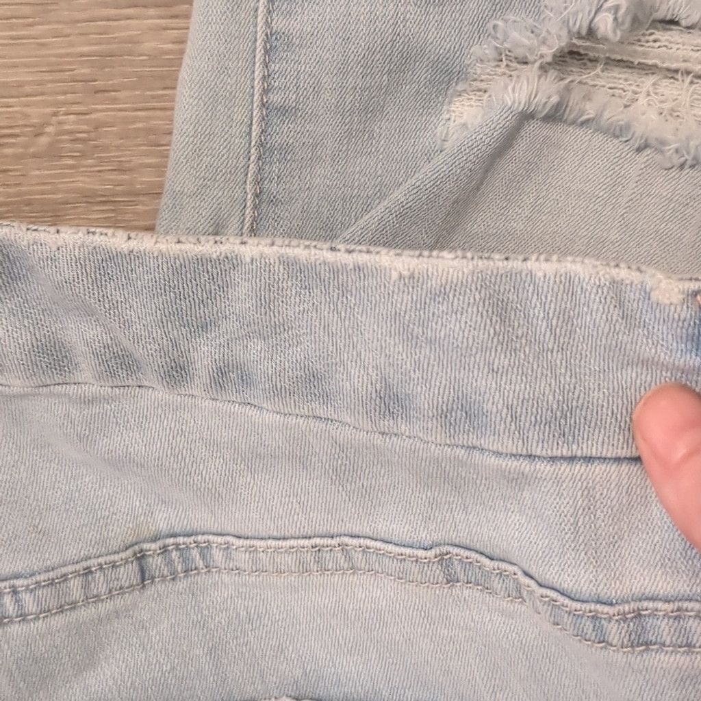 Good American Good American Good Waist distressed Skinny Cropped Jean sz18 Size 40" / US 18 - 7 Thumbnail