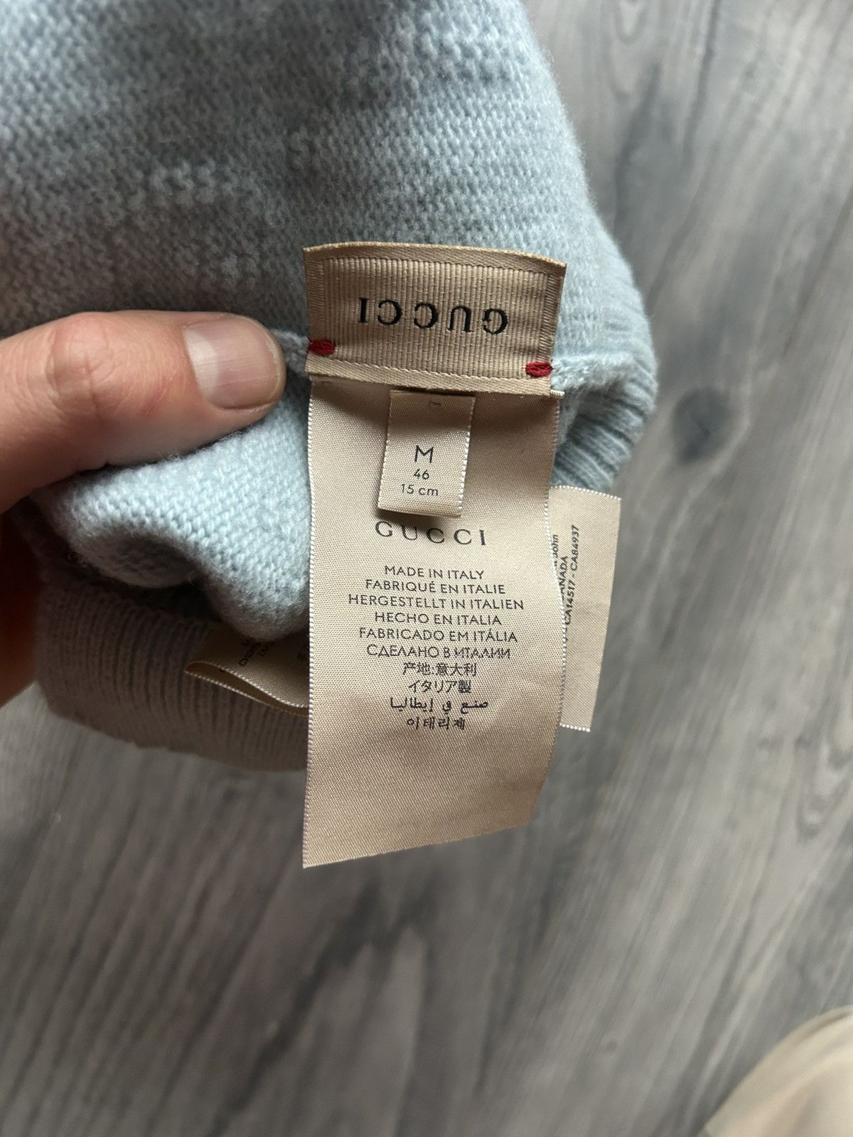 Gucci Gucci 100% Wool Beanie with Earflaps - Size M Size ONE SIZE - 3 Thumbnail