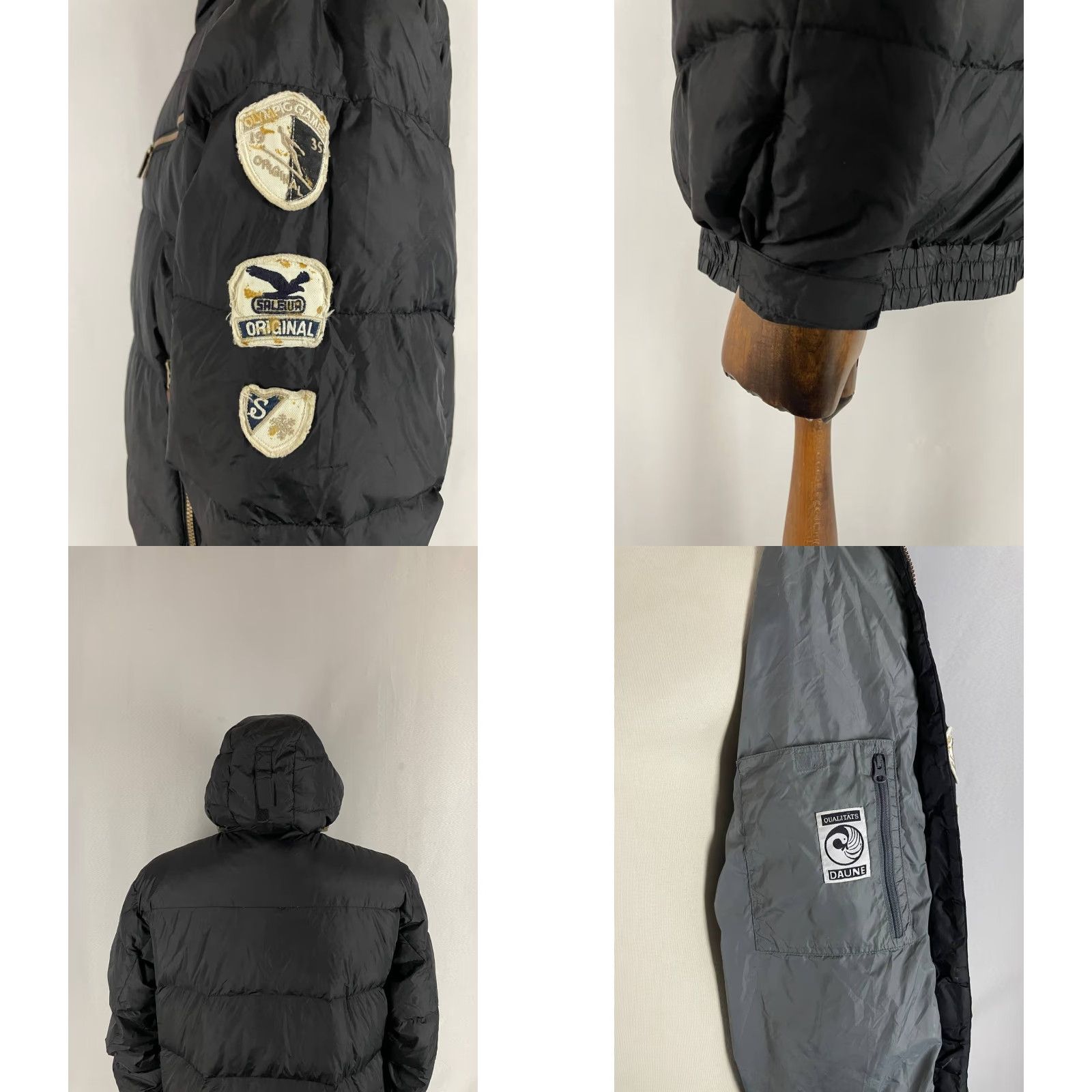 SALEWA SALEWA Jacket Mens XL Black Polyamide Full Zip Pockets Light Breathable Long Sleeve Mid-Length Casual Size US XL / EU 56 / 4 - 8 Thumbnail
