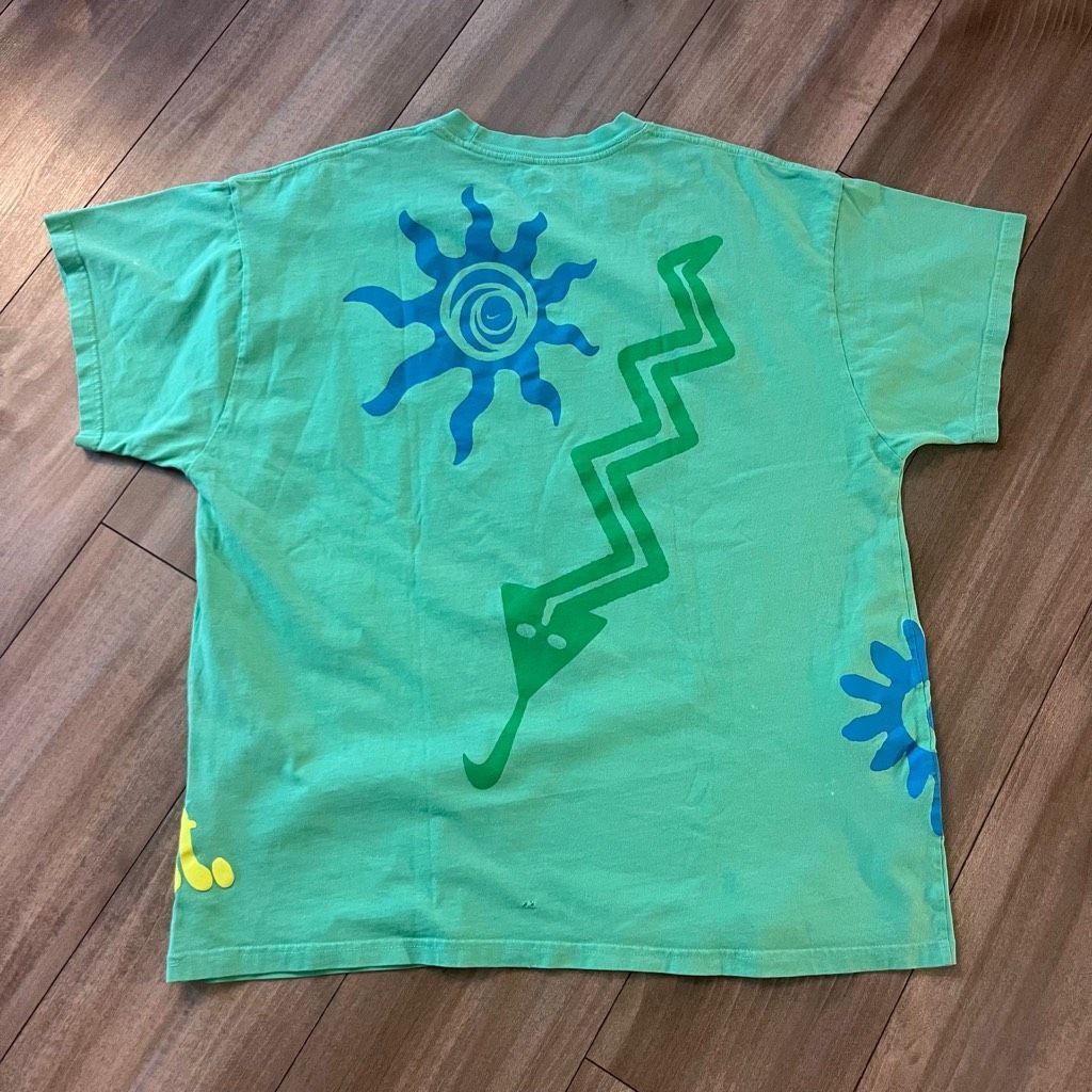 Nike Nike Green Athletic Casual Tshirt Men XL Bin E-210 Size US XL / EU 56 / 4 - 6 Thumbnail