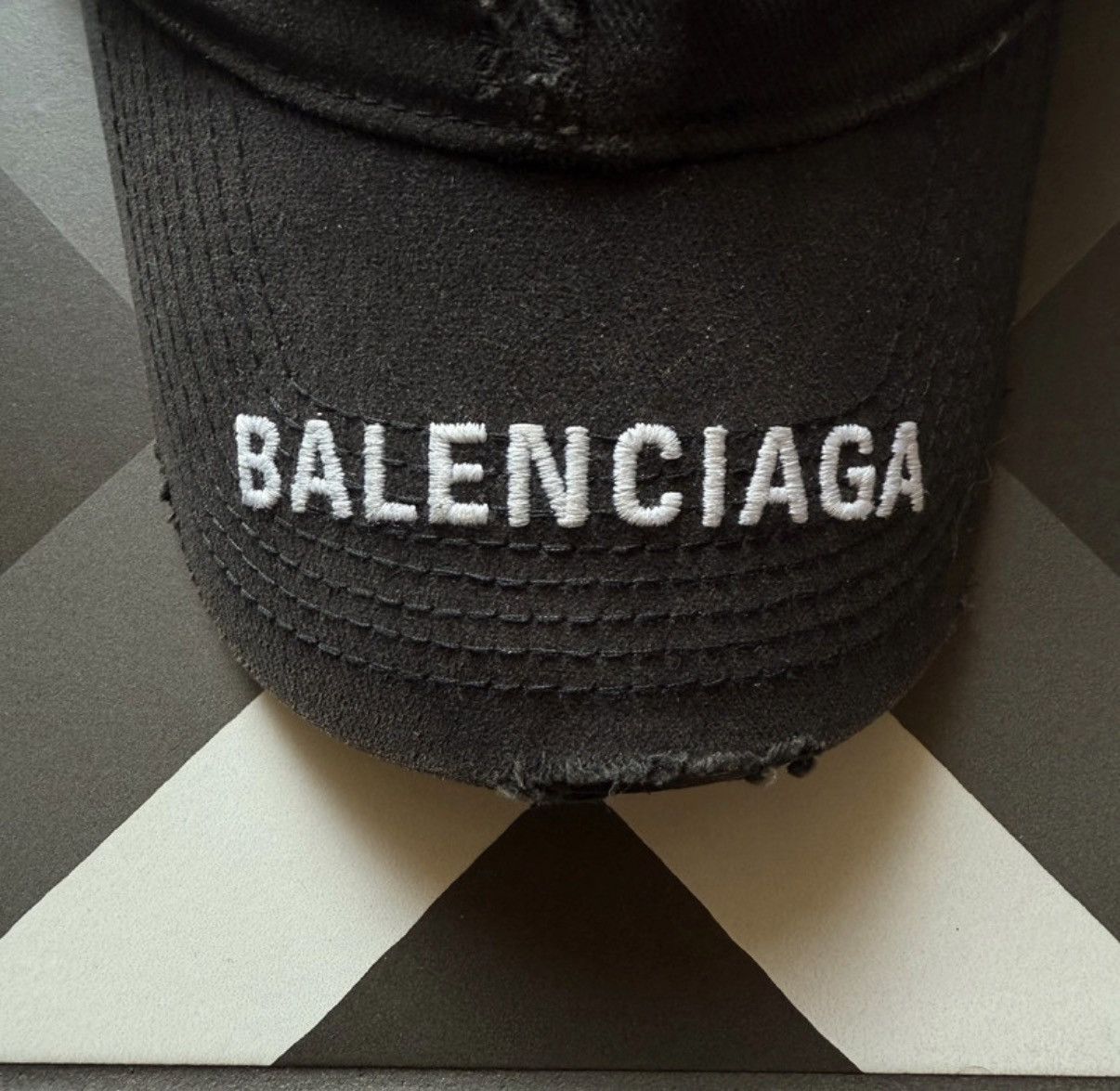 Balenciaga Balenciaga Logo Cotton Cap Size ONE SIZE - 2 Thumbnail