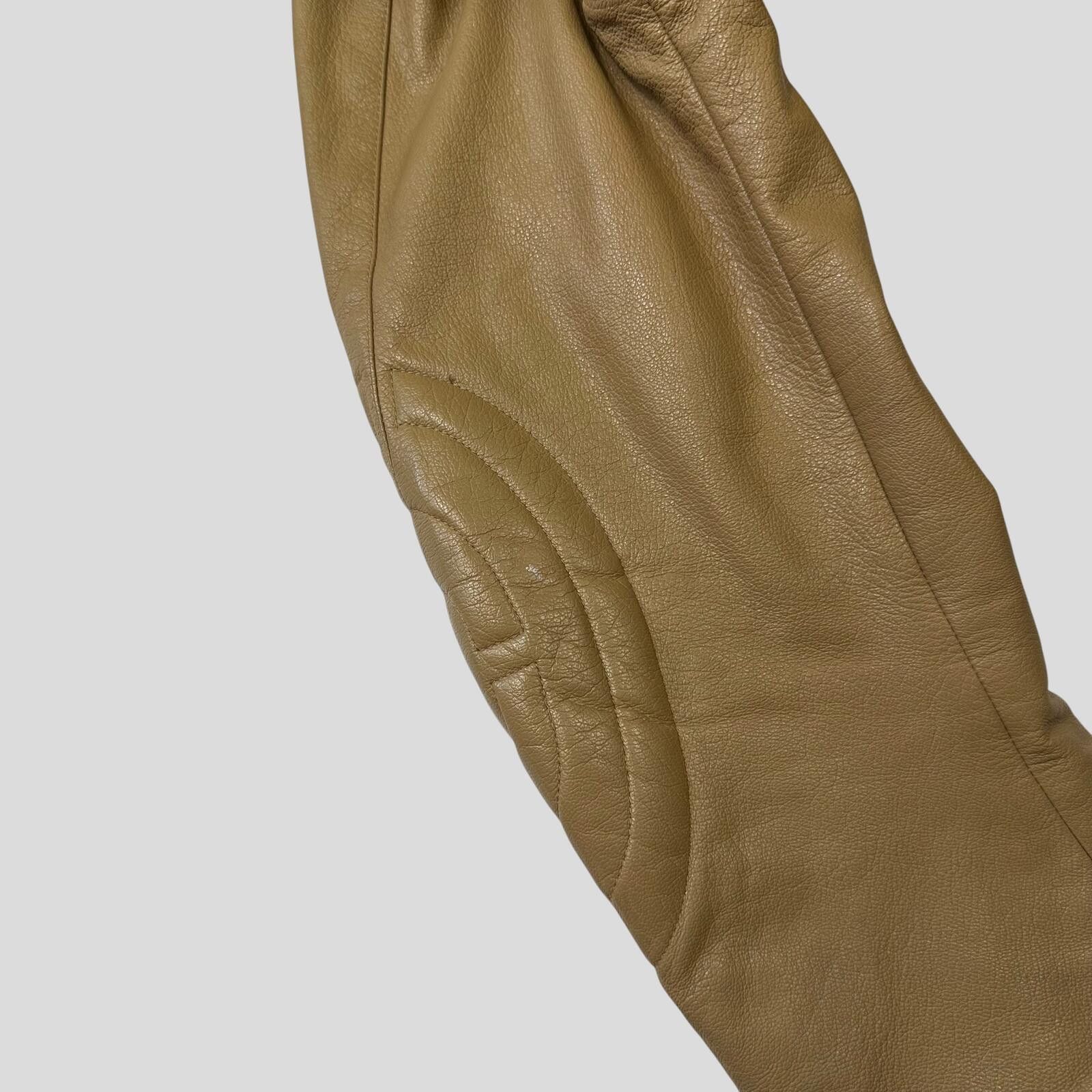 Prada Prada SS00 Leather Articulated Elbow Detailed Moto Jacket M Size US M / EU 48-50 / 2 - 12 Thumbnail
