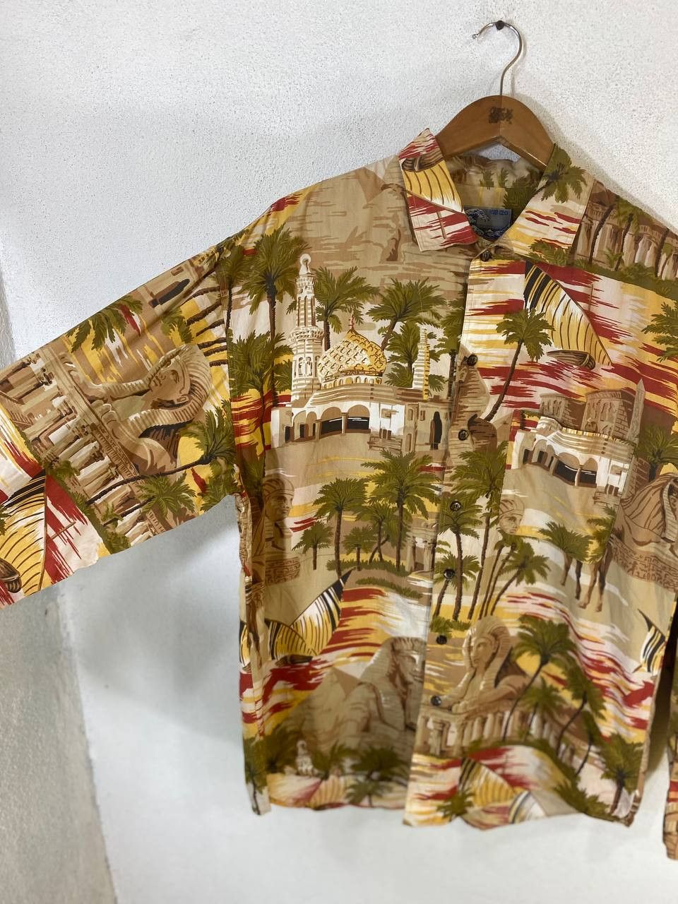 Japanese Brand kenzo jeans allover print shirt longsleeves very nice design Size US L / EU 52-54 / 3 - 3 Thumbnail