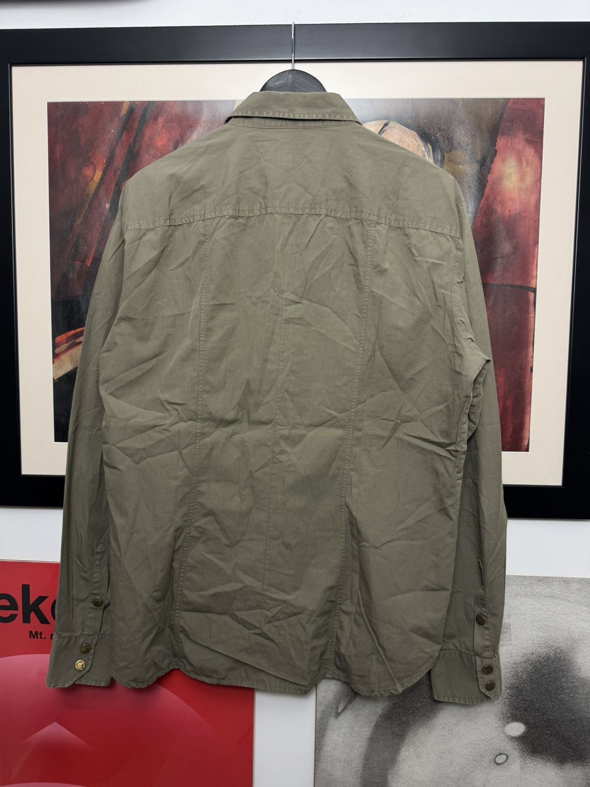 Dolce & Gabbana Dolce&Gabbana D&G Archive Y2k Multipocket Shirt Olive Cargo Size US L / EU 52-54 / 3 - 2 Thumbnail