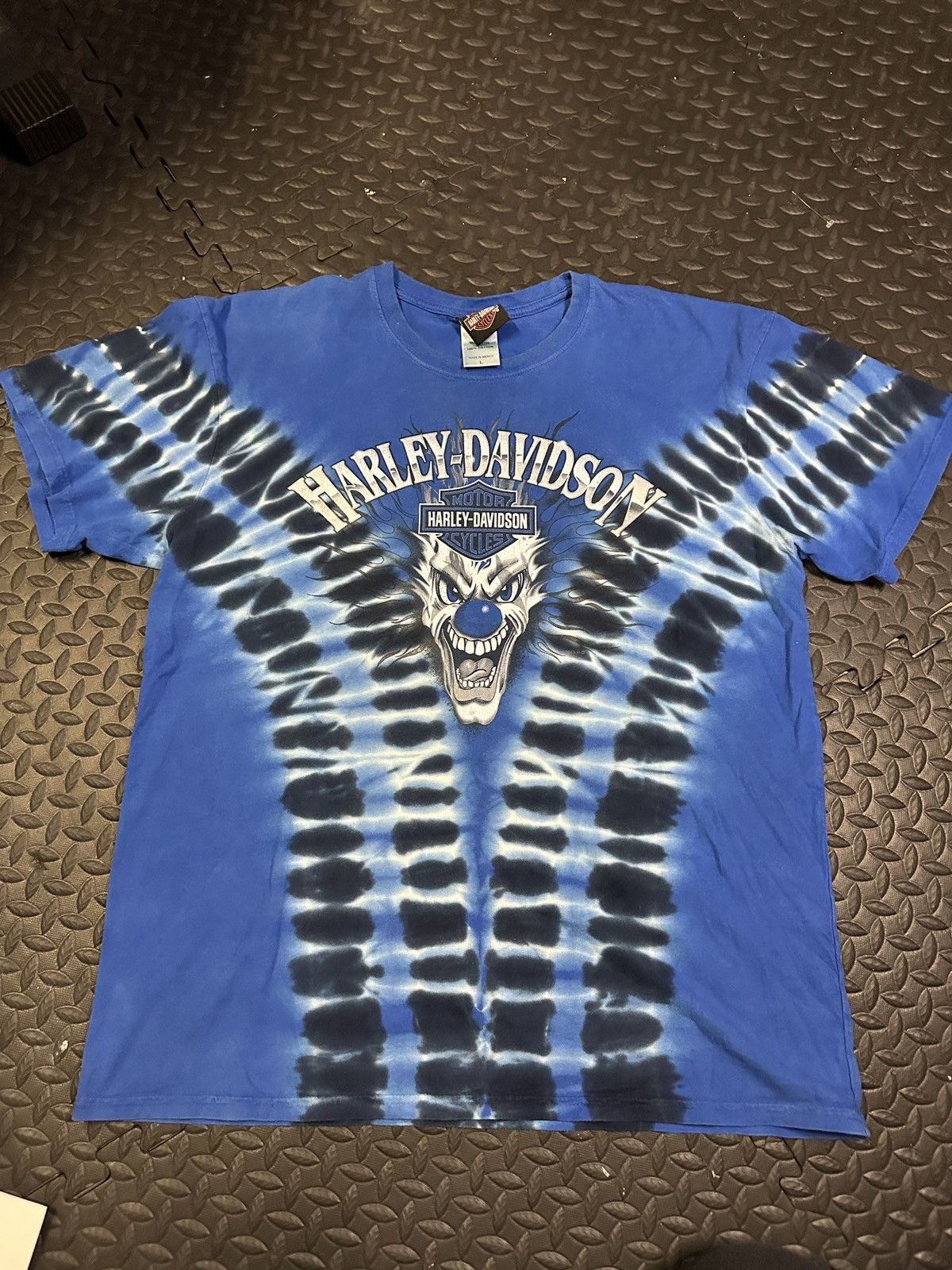 Harley Davidson Vintage Y2K Harley Davidson Tie-Dye AOP Size US L / EU 52-54 / 3 - 1 Thumbnail