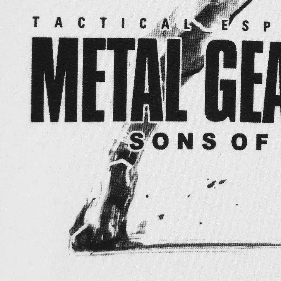 Japanese Brand Metal Gear Solid 2 Printed Tshirt Size US L / EU 52-54 / 3 - 4 Thumbnail