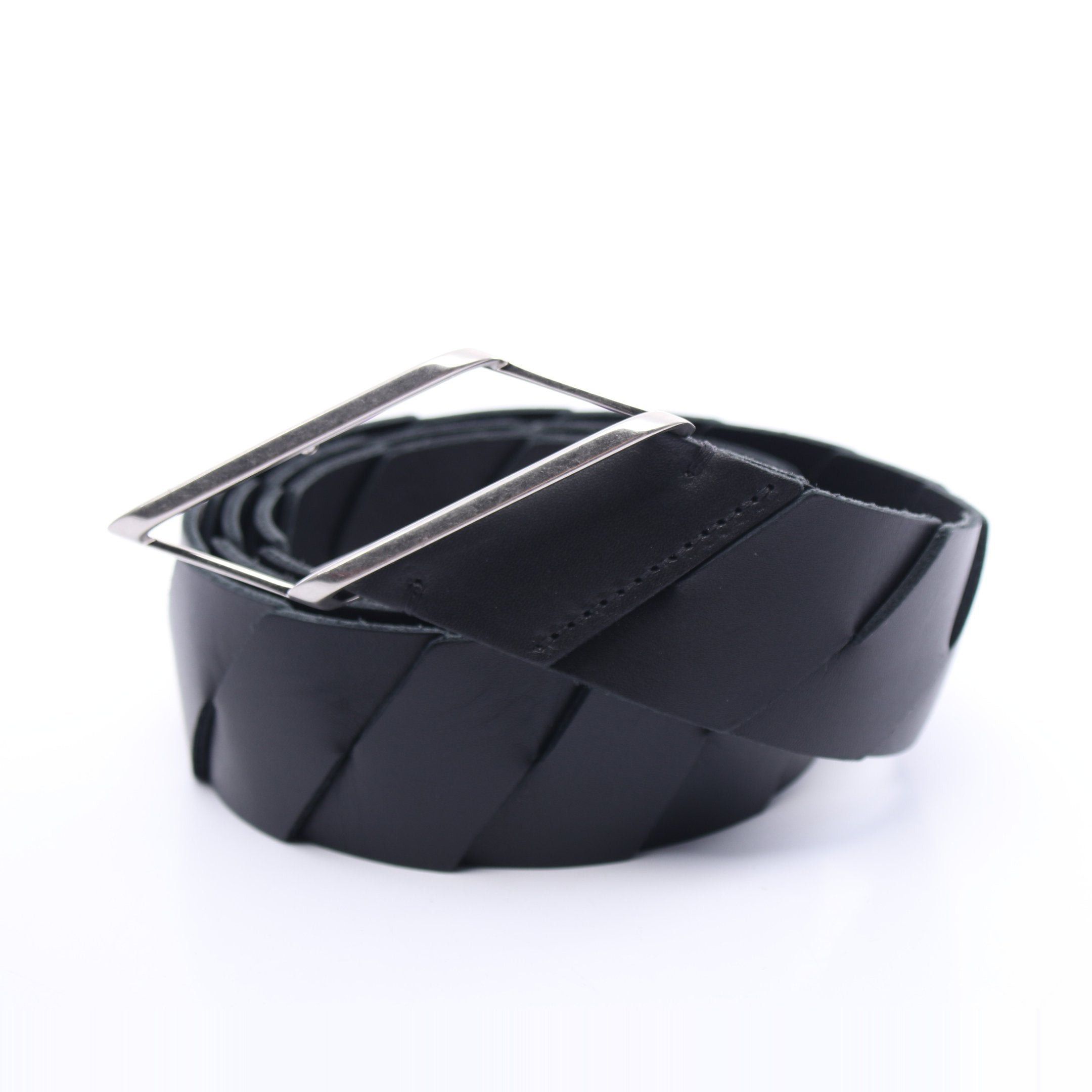 Bottega Veneta Bottega Veneta Blaster Belt Leather Black Size ONE SIZE - 1 Thumbnail