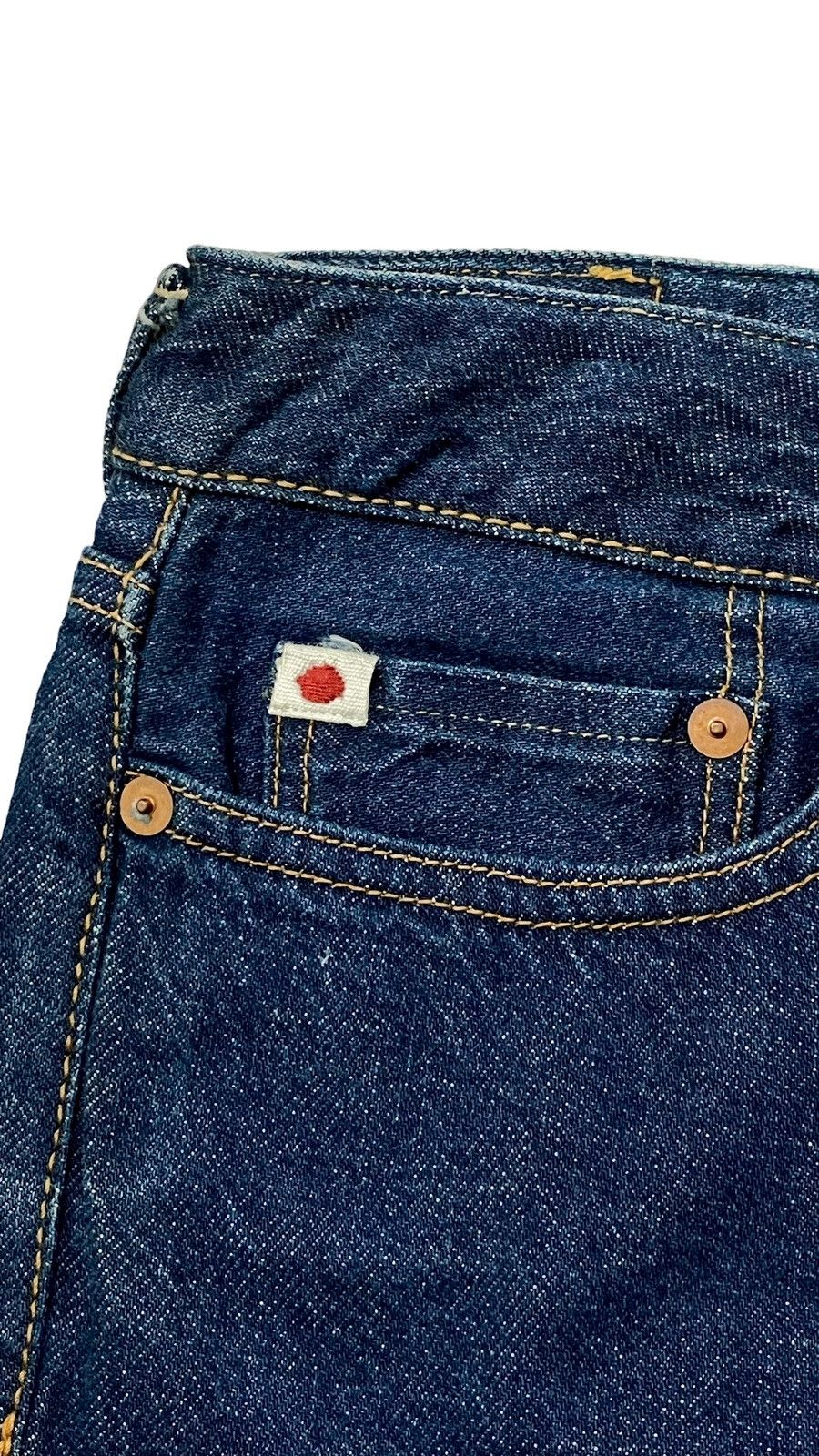45rpm jeans denim selvedge faded