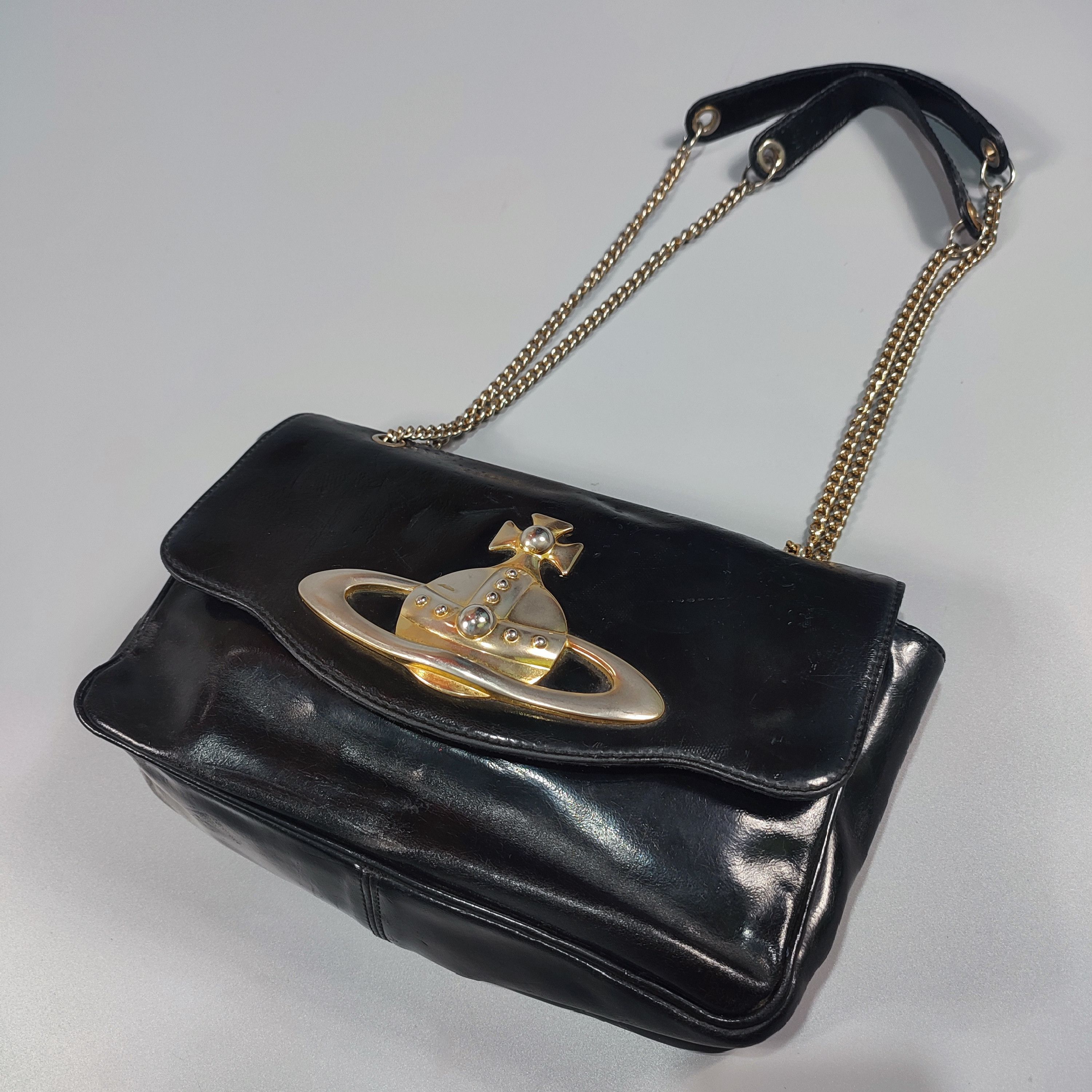 Vivienne Westwood VIVIENNE WESTWOOD ORB PLAQUE CHAIN BAG Size ONE SIZE - 2 Thumbnail