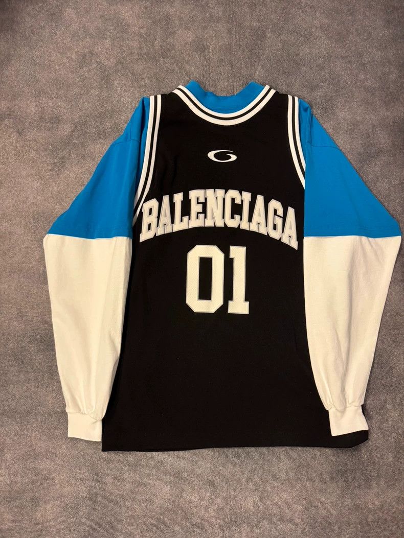 Balenciaga Balenciaga Basketball series long sleeve T-shirt