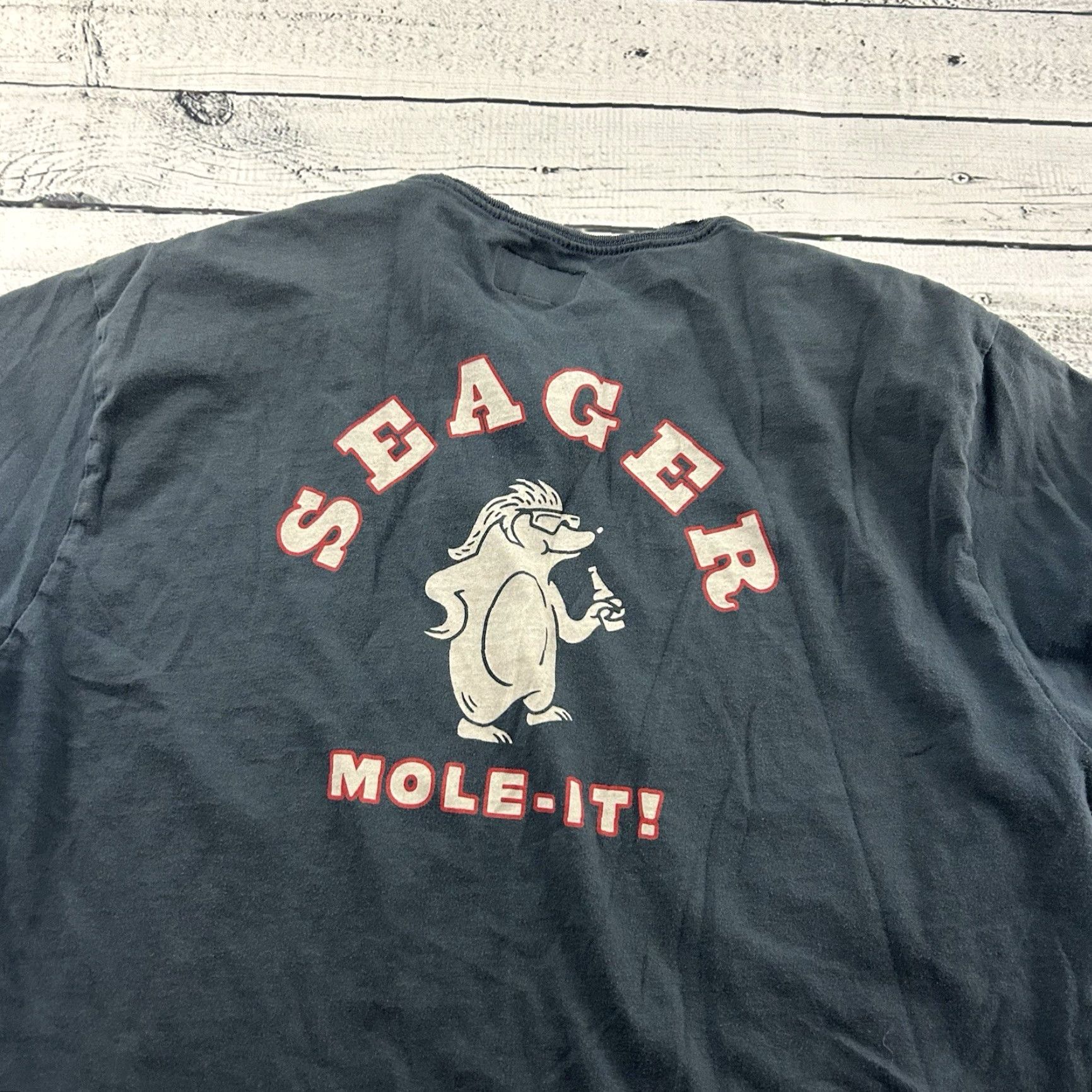Jaeger Seager Mole It Short Sleeve T Shirt Men Large Blue Nike Shirt Size US L / EU 52-54 / 3 - 6 Thumbnail