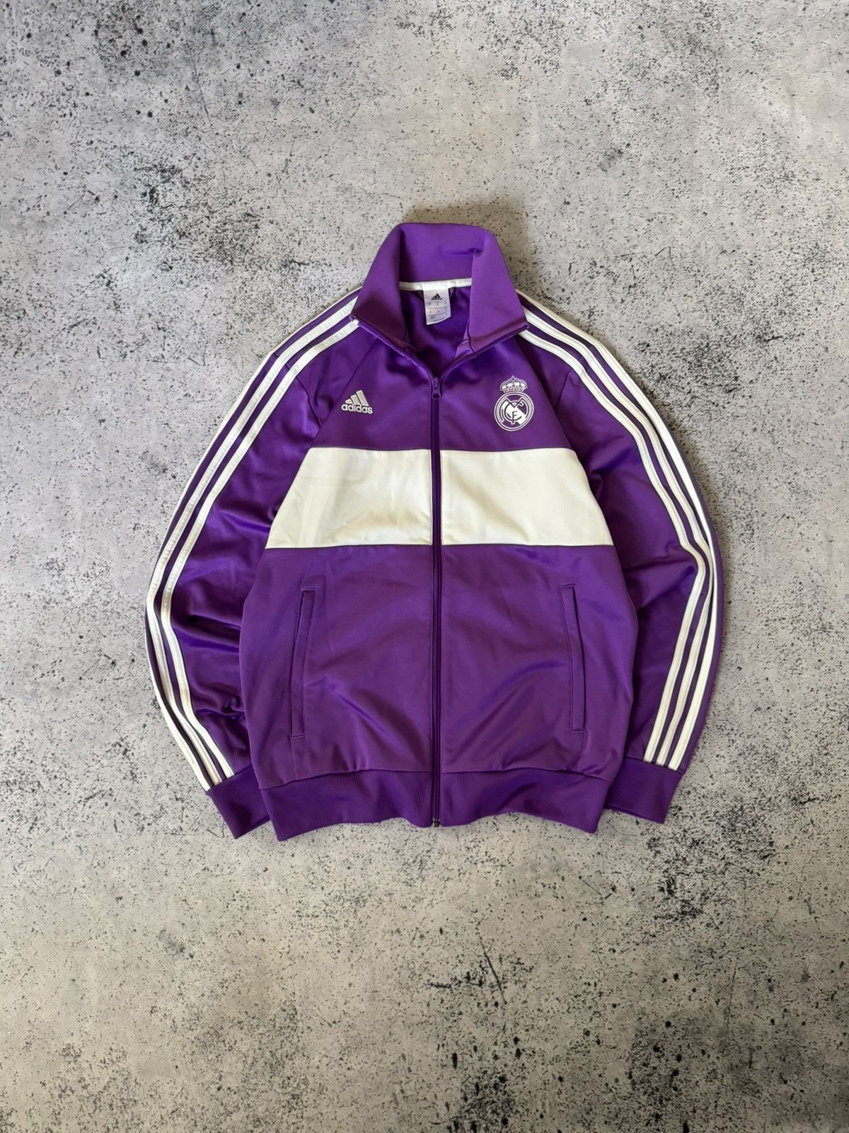 Adidas Adidas * Real Madrid Vintage track jacket Size US M / EU 48-50 / 2 - 1 Thumbnail
