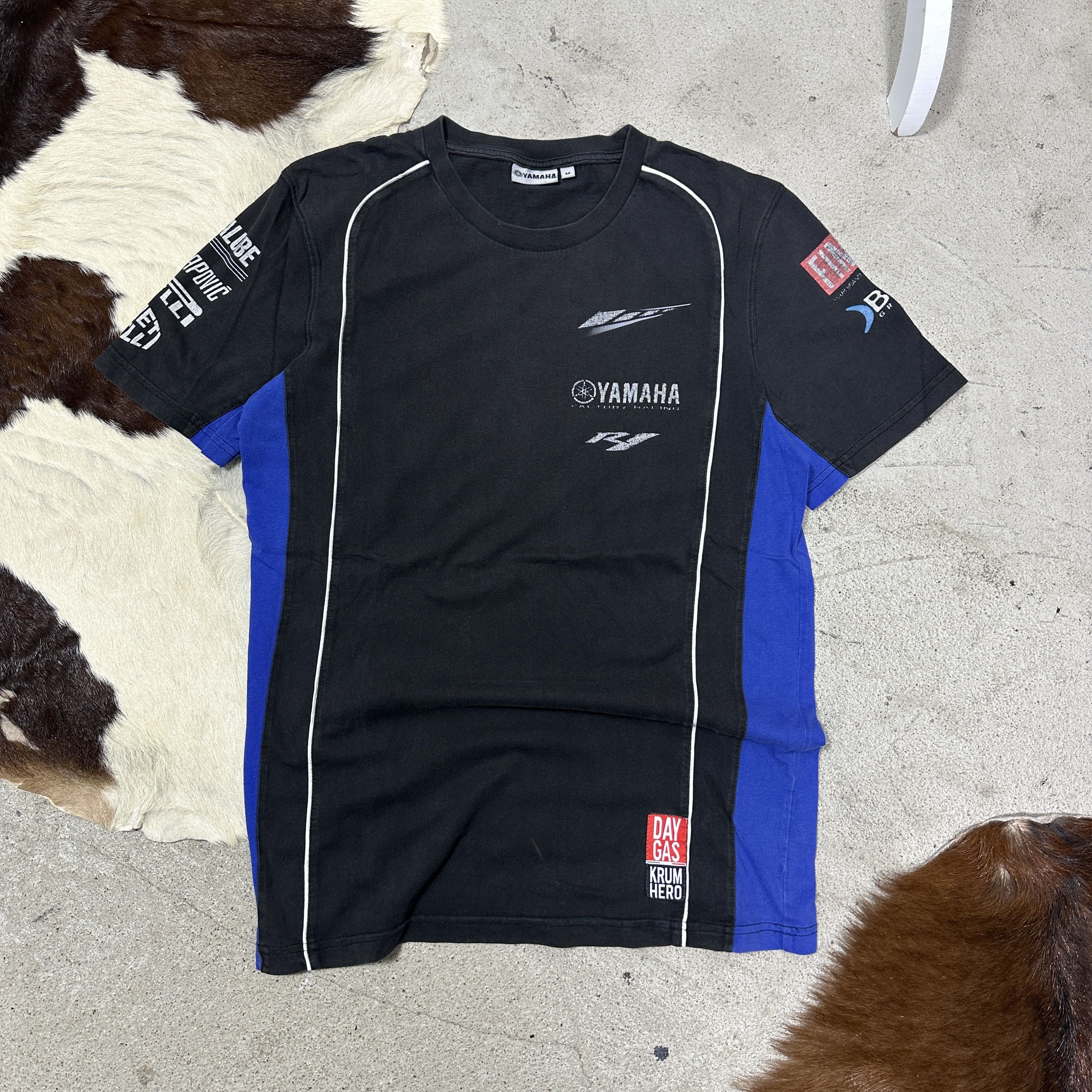 Yamaha Vintage Sporty Streetwear Moto Racing Yamaha T-shirt 00s Size US M / EU 48-50 / 2 - 4 Thumbnail