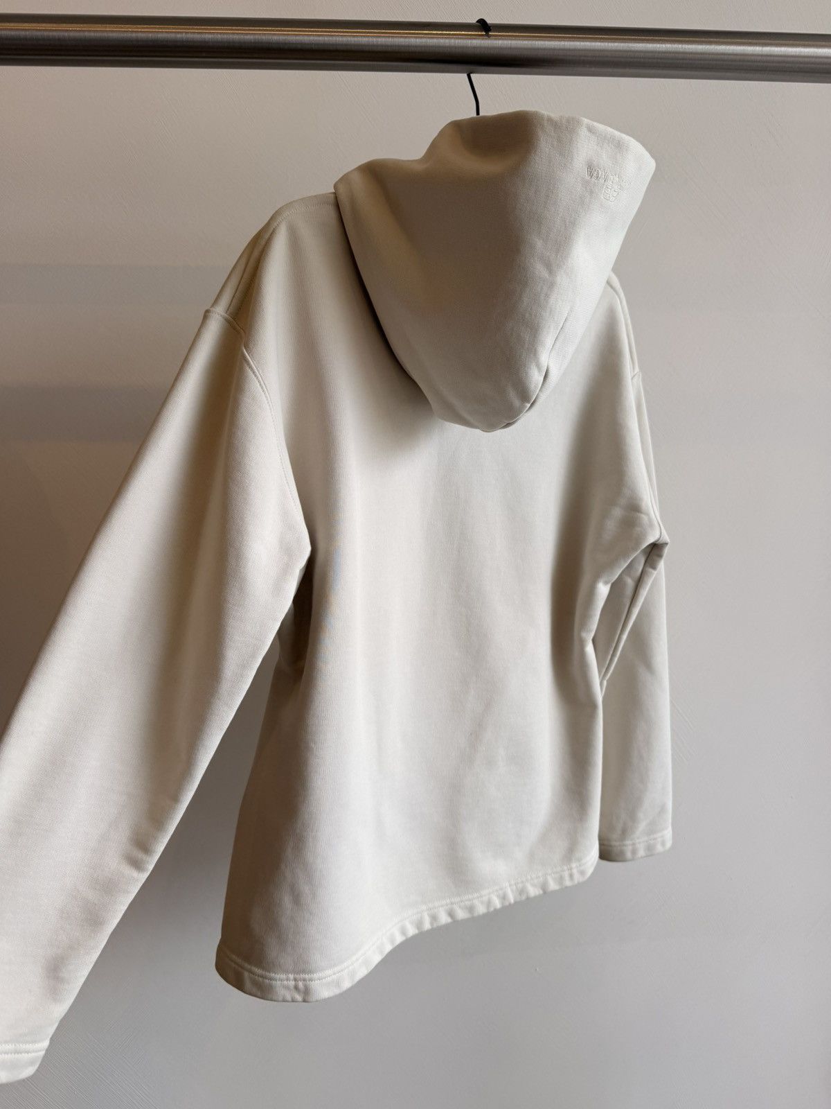 Balenciaga Balenciaga Garde-Robe Cream Beige Hoodie Women BB Size S Size S / US 4 / IT 40 - 7 Thumbnail